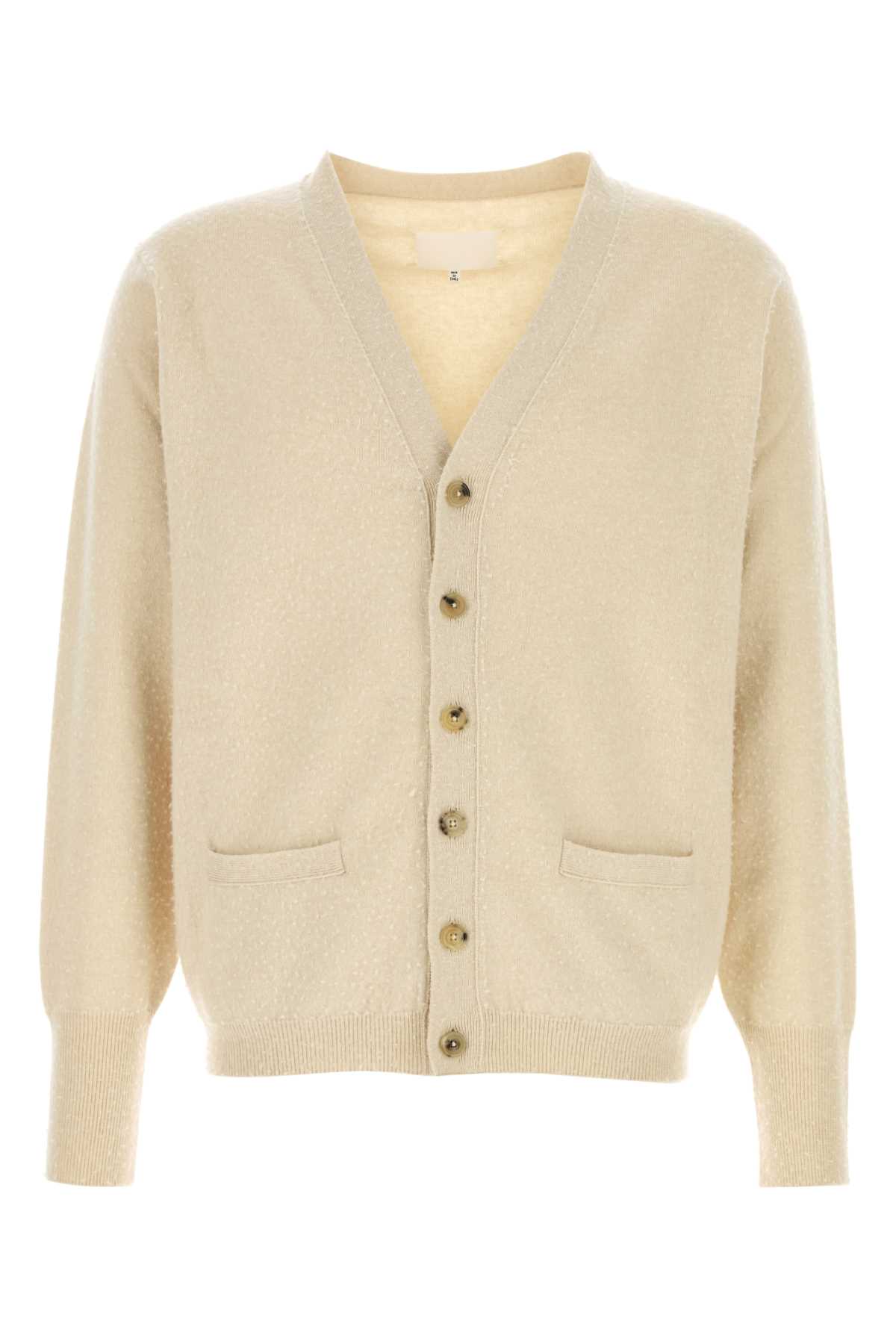 Sand cashmere blend cardigan S67HP0030M13031106M (Maison Margiela / ニット・セーター・カーディガン ) | Maison Margiela (メゾン マルジェラ)