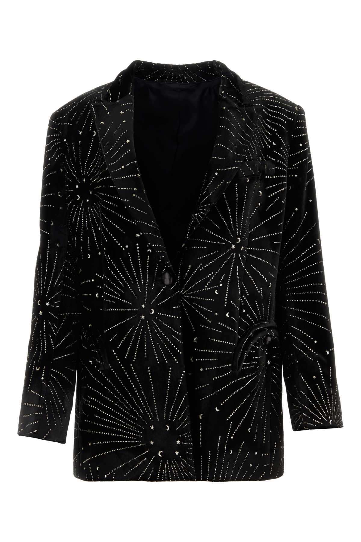Embellished velvet Tomboy blazer TOS05COR0001 (BLAZE MILANO / ブレザー・ジャケット ) | BLAZE MILANO (ブレーズ ミラノ)