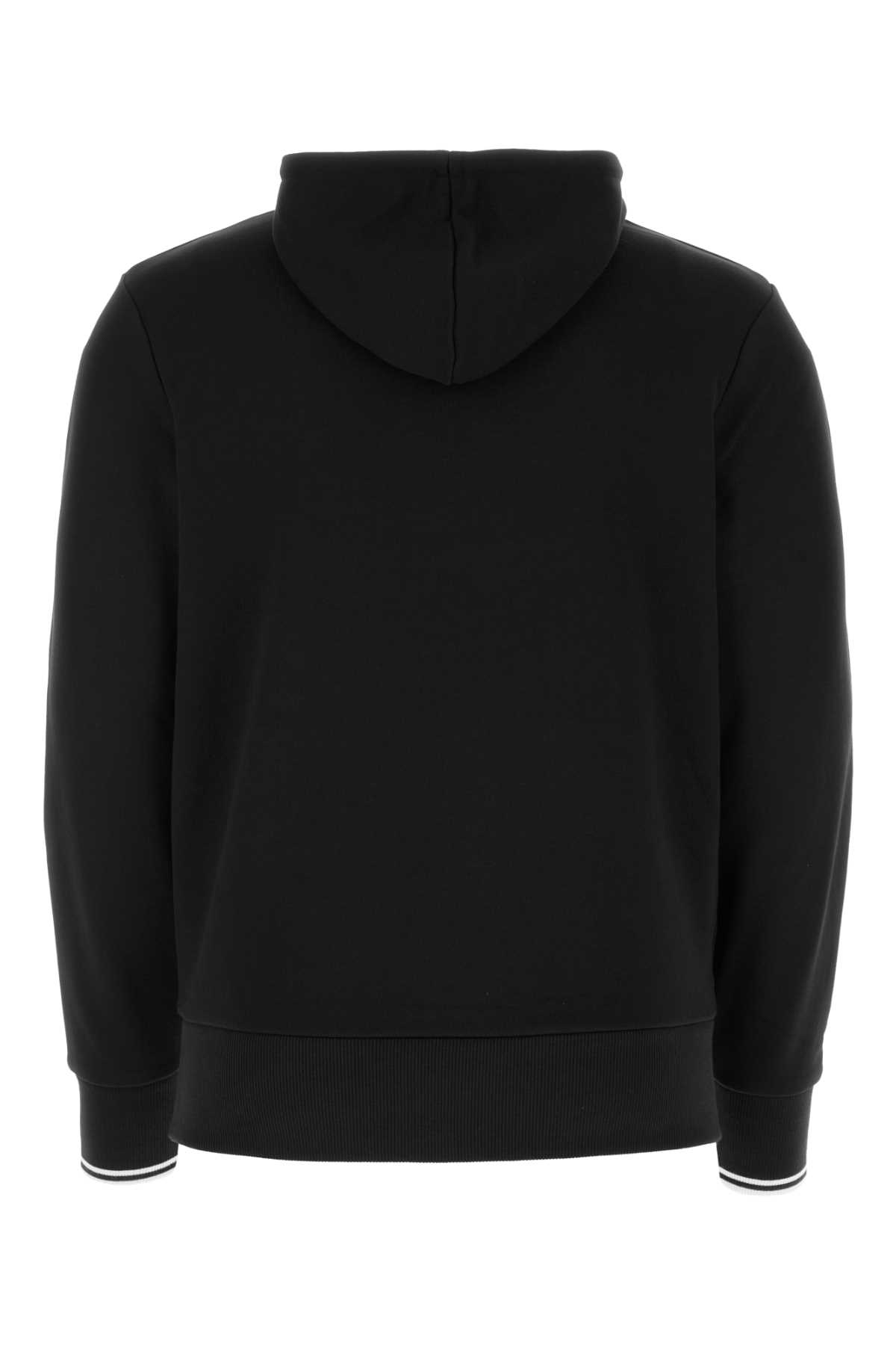 Black cotton sweatshirt M2643102 (FRED PERRY / スウェット・フーディー ) | FRED PERRY (フレッドペリー)(1)