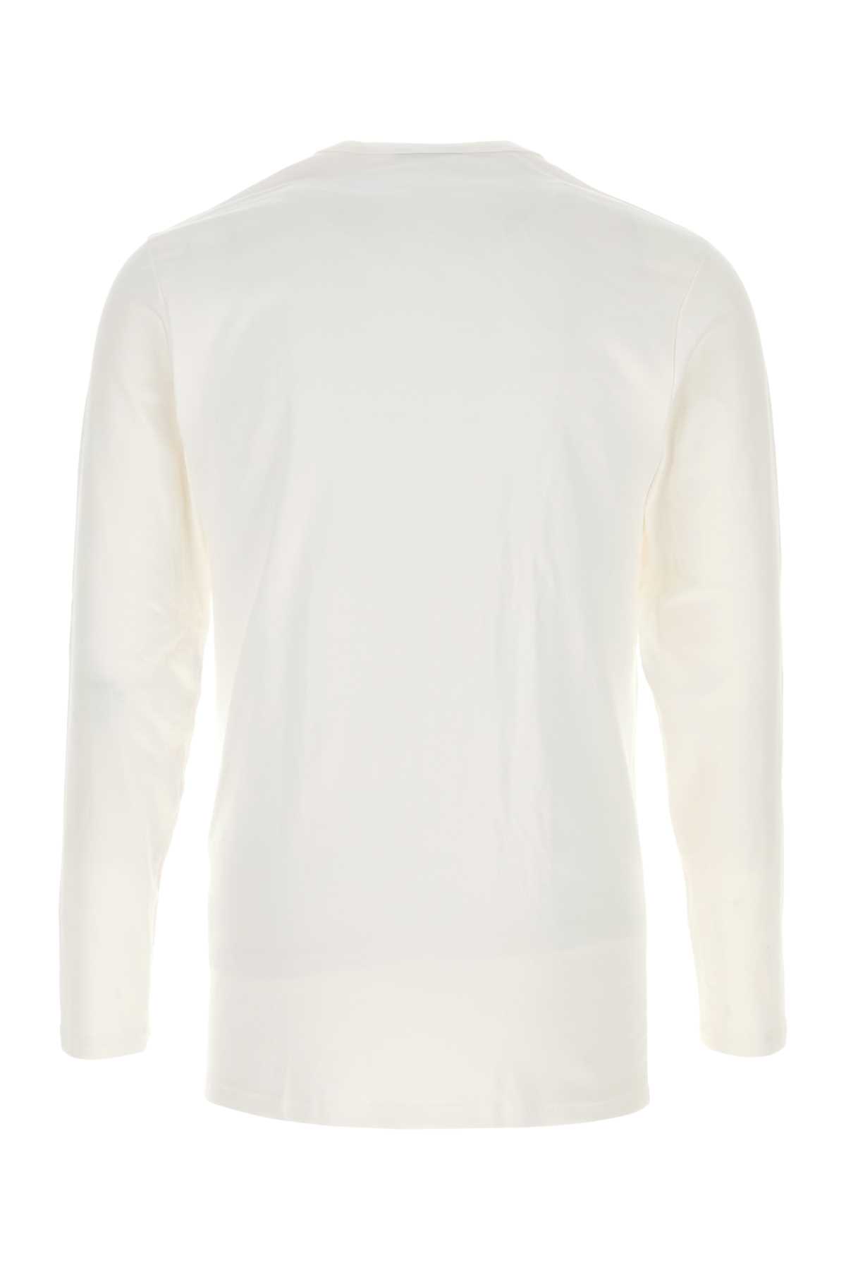 White stretch cotton t-shirt T4M151040100 (TOM FORD / Tシャツ・カットソー ) | TOM FORD (トムフォード)(1)