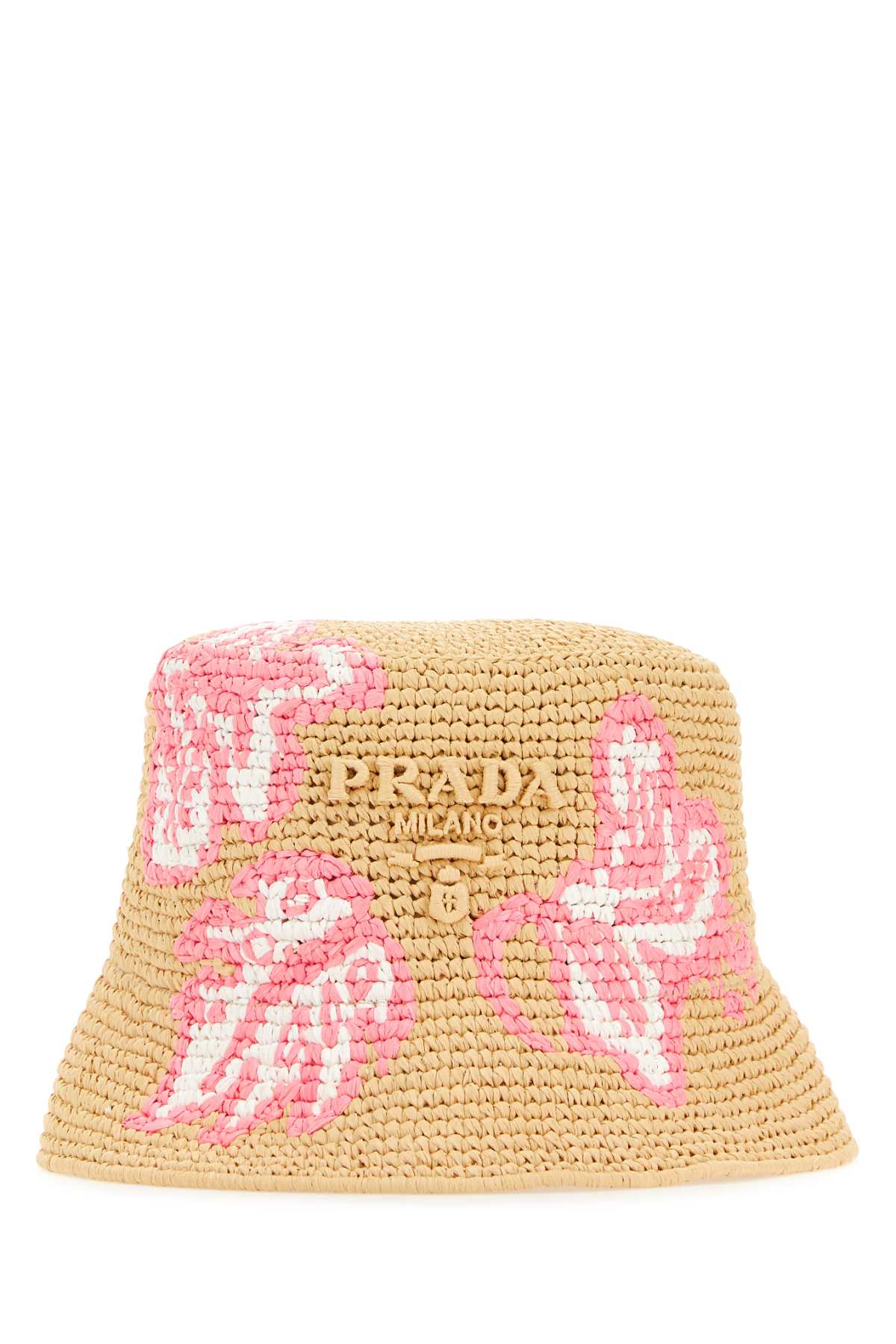 Raffia bucket hat 1HC1372CL1F0NJX (Prada / 帽子 ) | Prada (プラダ)(1)