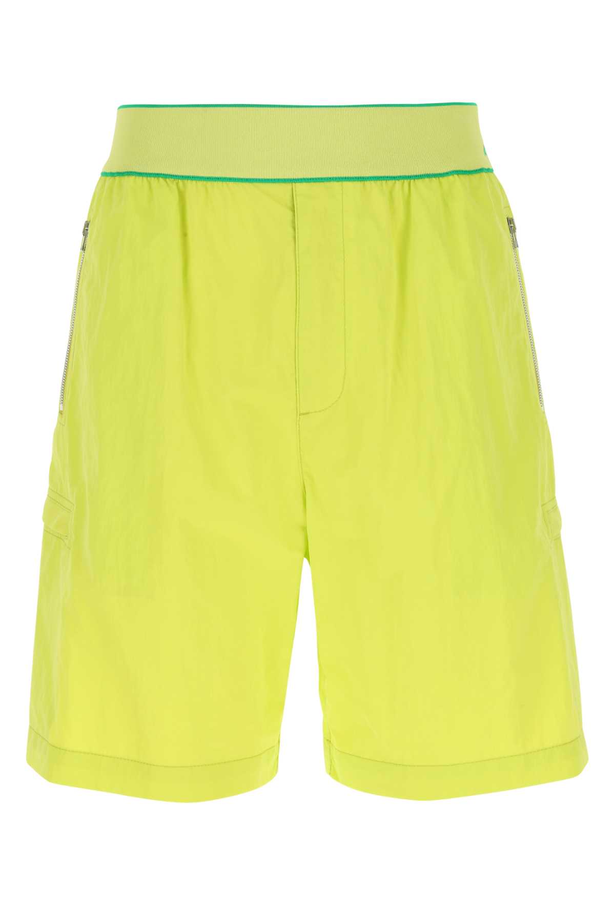 Acid green nylon bermuda shorts 706193VF4K07214 (Bottega Veneta / ショートパンツ ) | Bottega Veneta (ボッテガ・ヴェネタ)
