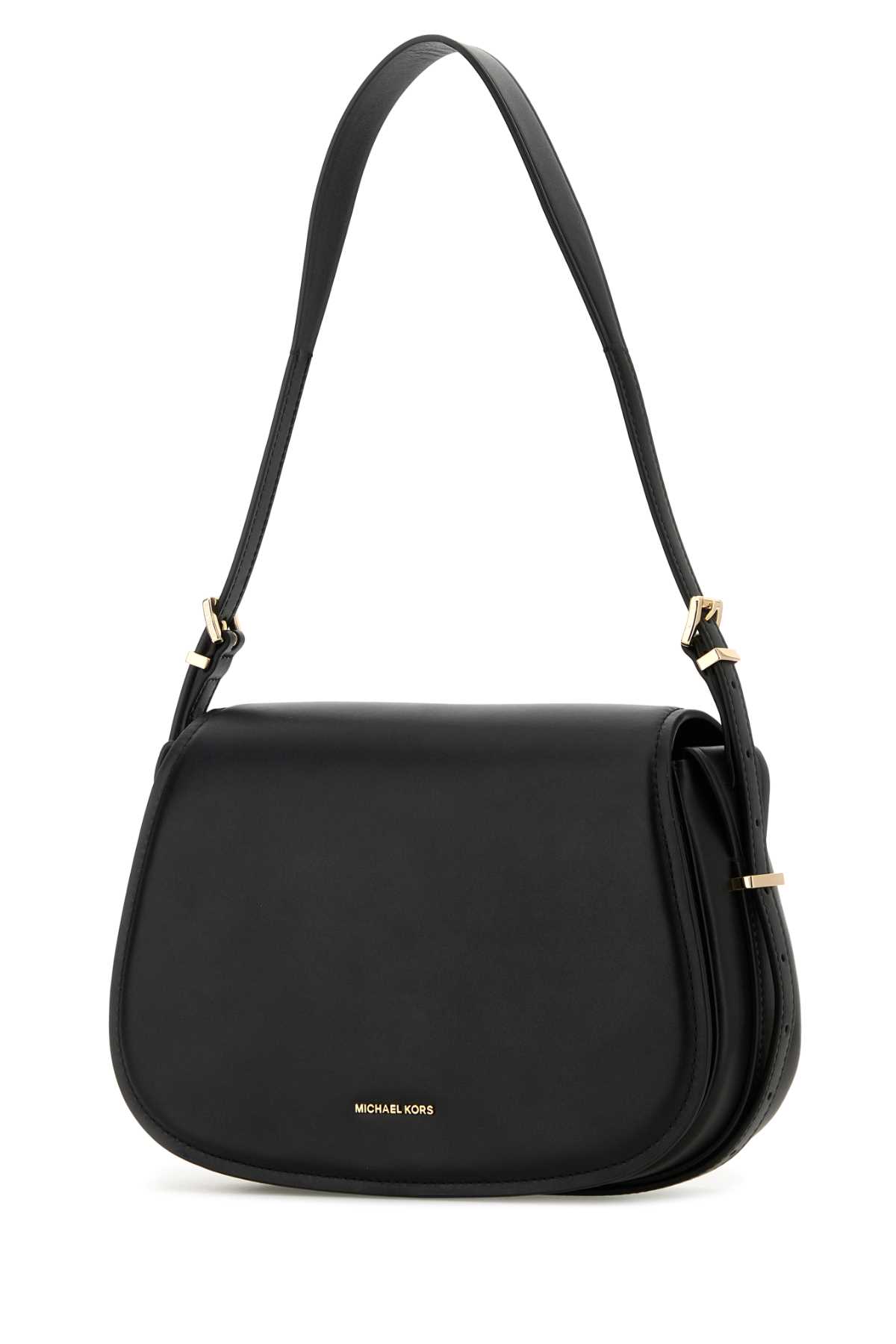 Black leather Moore shoulder bag 30R5GL0M2LBLACK (MICHAEL MICHAEL KORS / ハンドバッグ・ショルダーバッグ ) | MICHAEL MICHAEL KORS (マイケル・マイケル・コース)(1)
