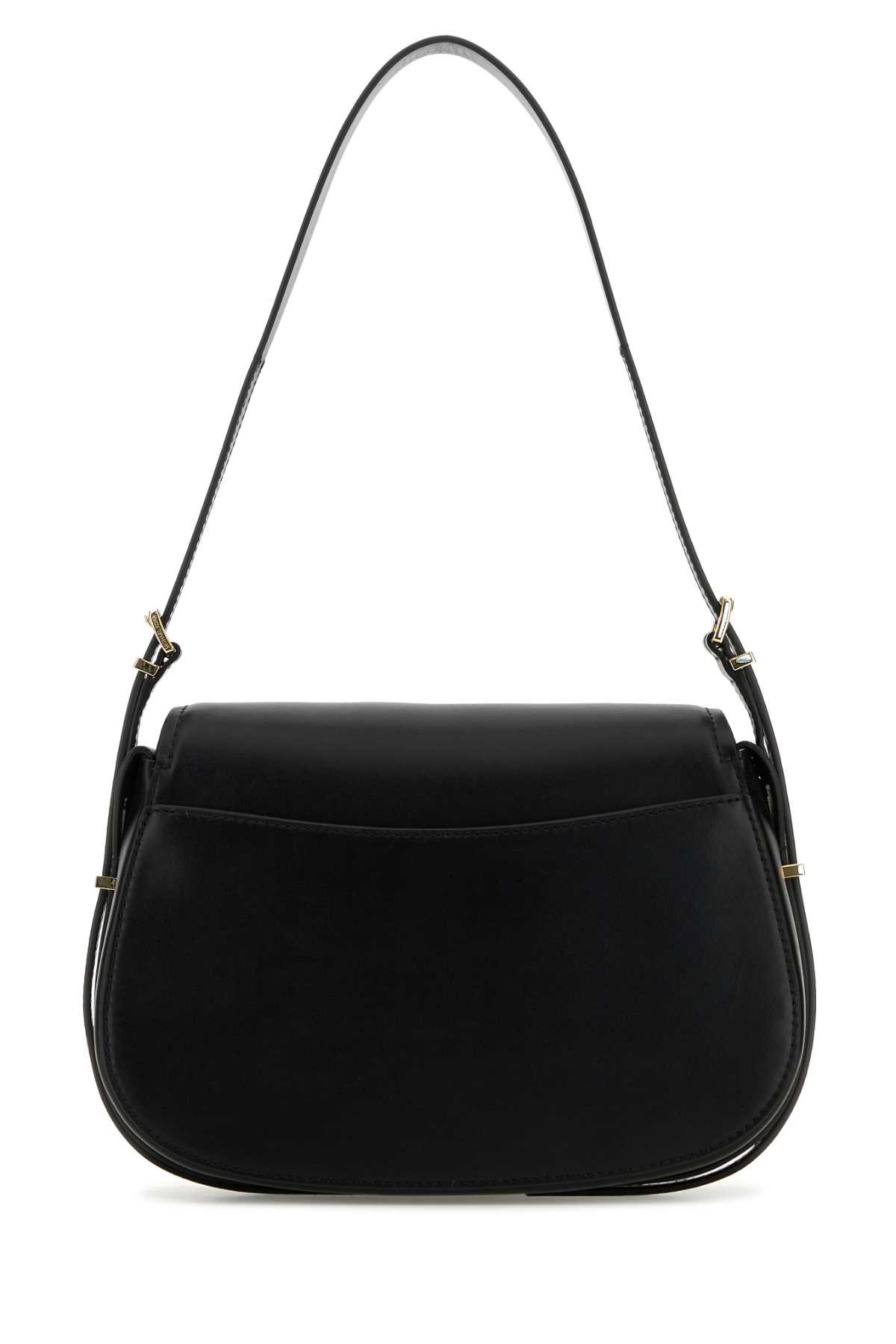 Black leather Moore shoulder bag 30R5GL0M2LBLACK (MICHAEL MICHAEL KORS / ハンドバッグ・ショルダーバッグ ) | MICHAEL MICHAEL KORS (マイケル・マイケル・コース)(2)