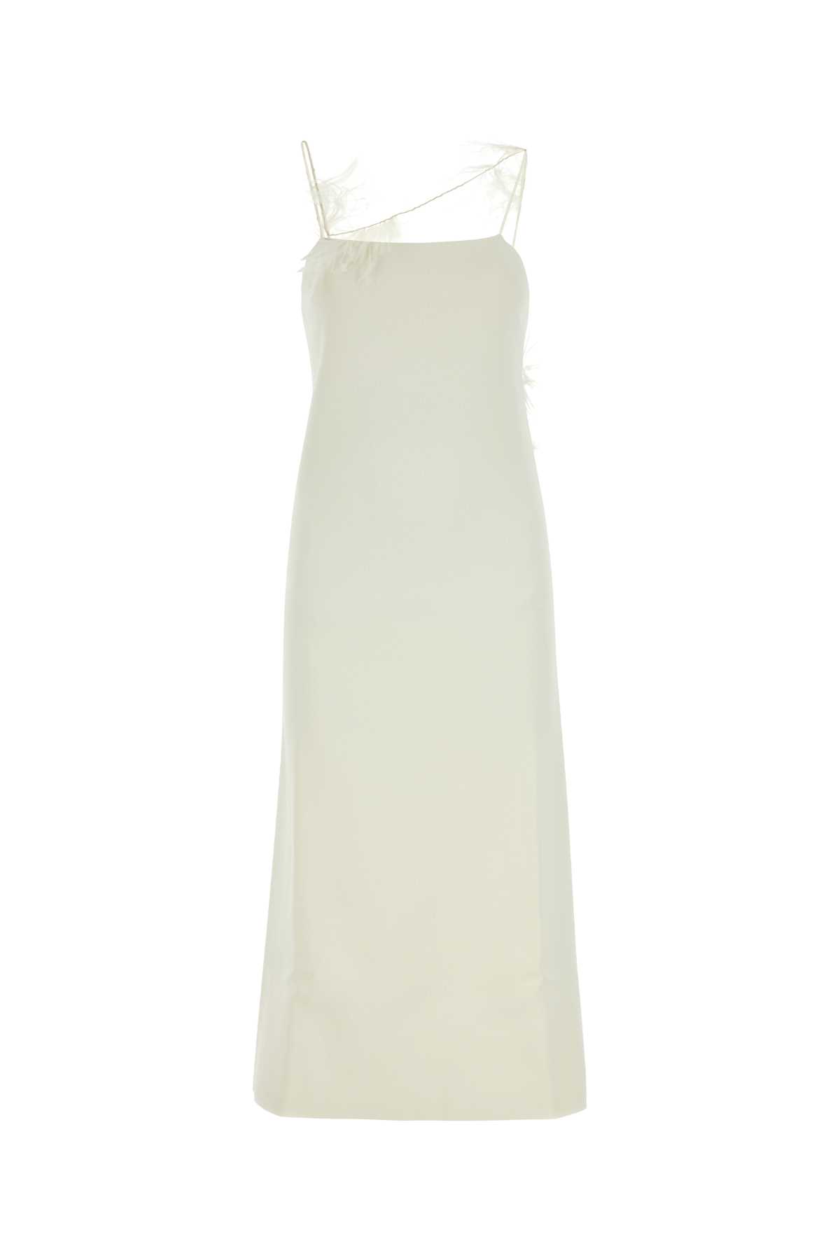 Ivory viscose blend dress J03CT0153J18270102 (Jil Sander / ワンピース・ドレス・オールインワン ) | Jil Sander (ジルサンダー)