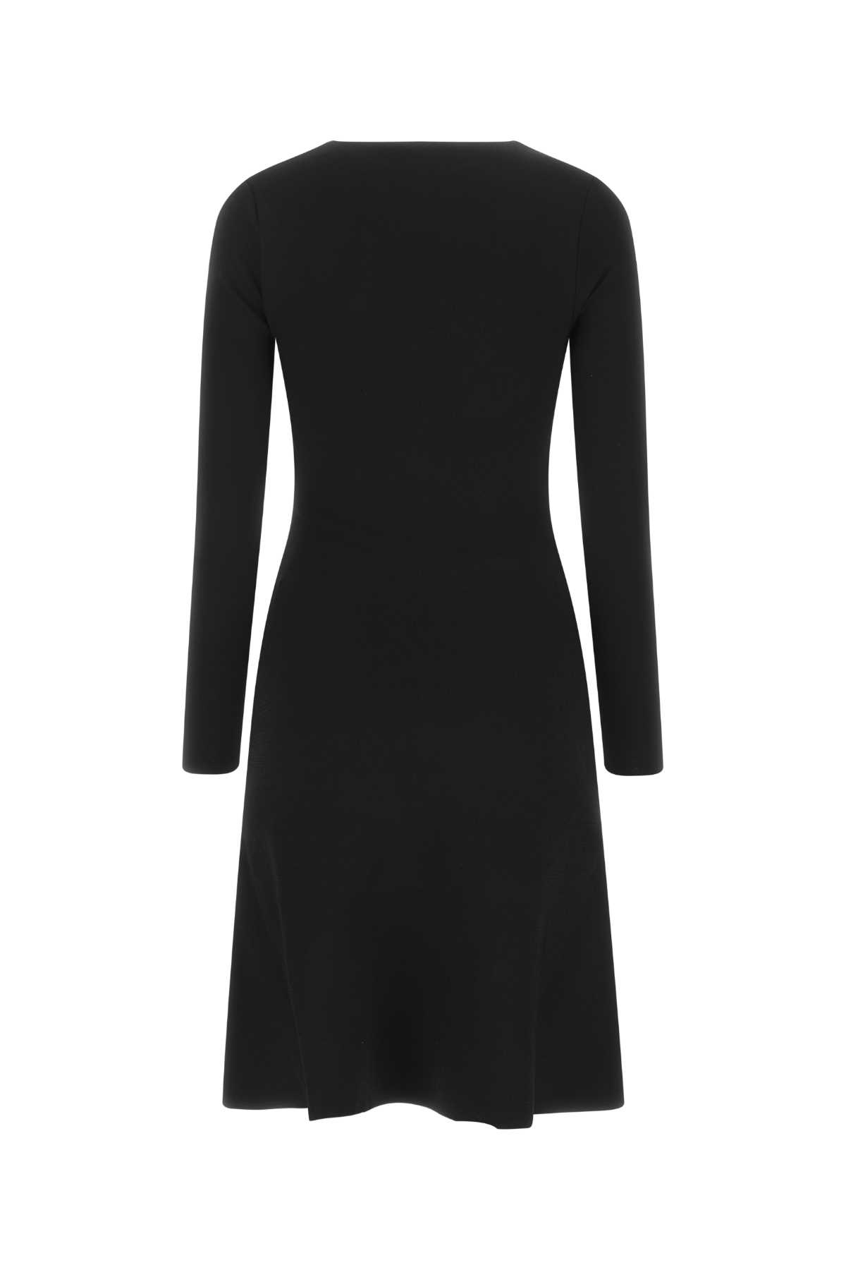 Black viscose blend dress 6K0233S20761000 (Stella McCartney / ワンピース・ドレス・オールインワン ) | Stella McCartney (ステラ マッカートニー)(1)