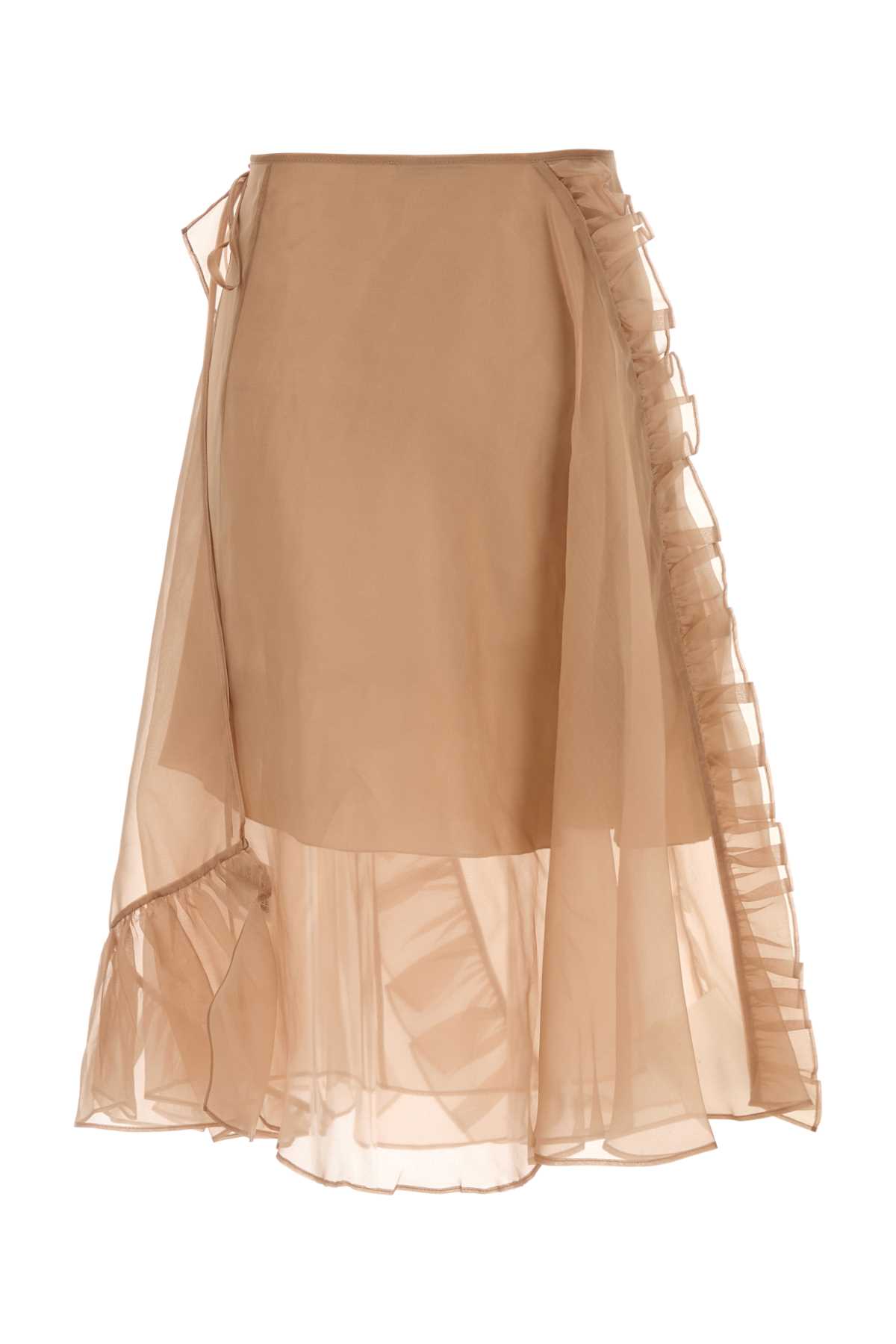 Antiqued pink organza skirt 424RTW17013CHESTNUT (Cecilie Bahnsen / スカート ) | Cecilie Bahnsen (セシリー・バンセン)(1)