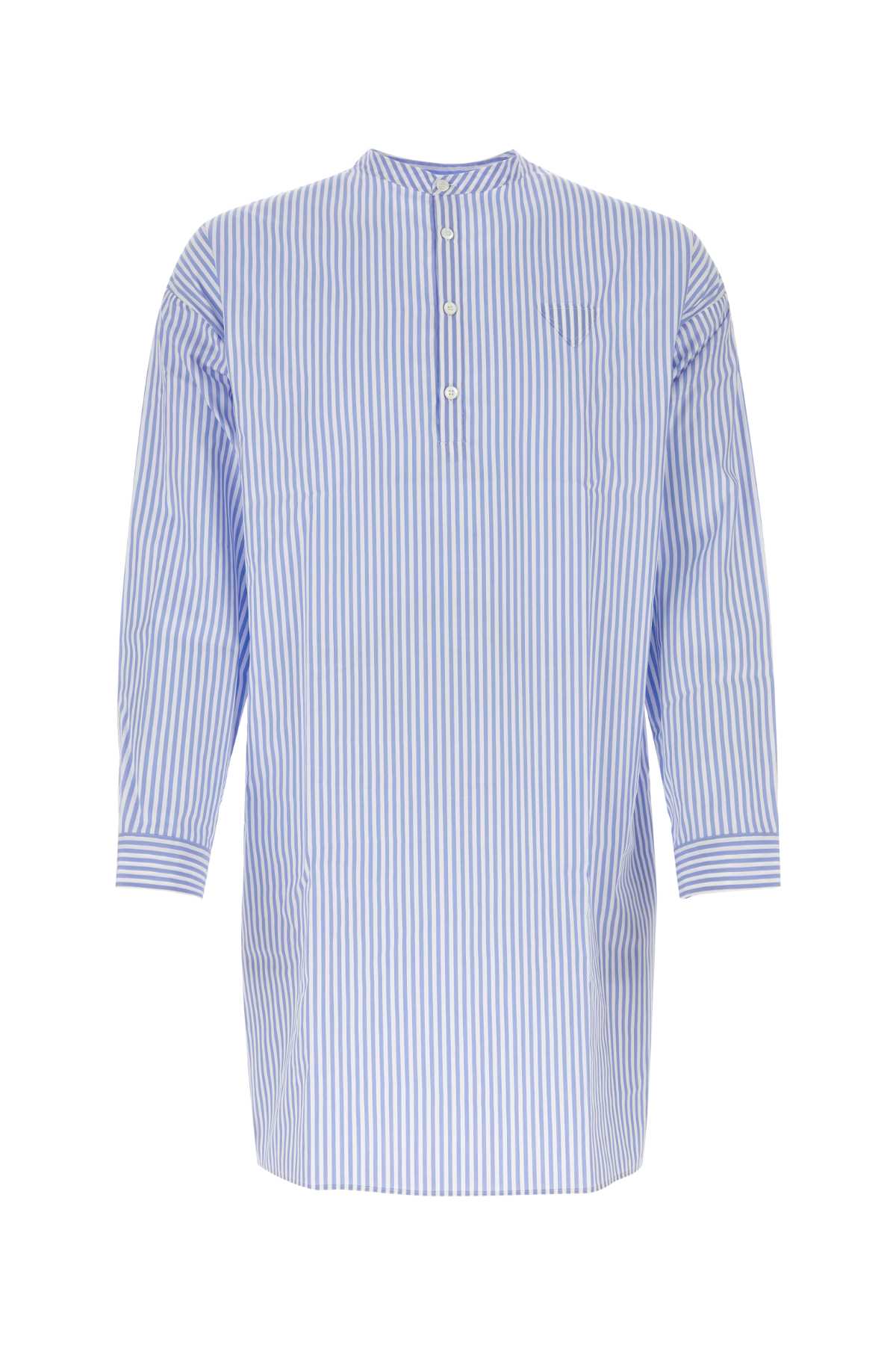 Embroidered poplin shirt UCN511S2311UXTF0W3B (Prada / シャツ・ブラウス ) | Prada (プラダ)