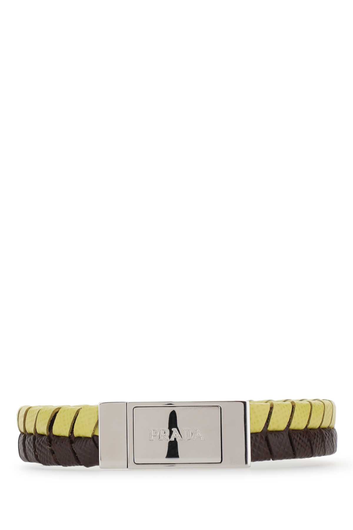 Two-tone leather bracelet 2IB1502E26F03F6 (Prada / ブレスレット ) | Prada (プラダ)