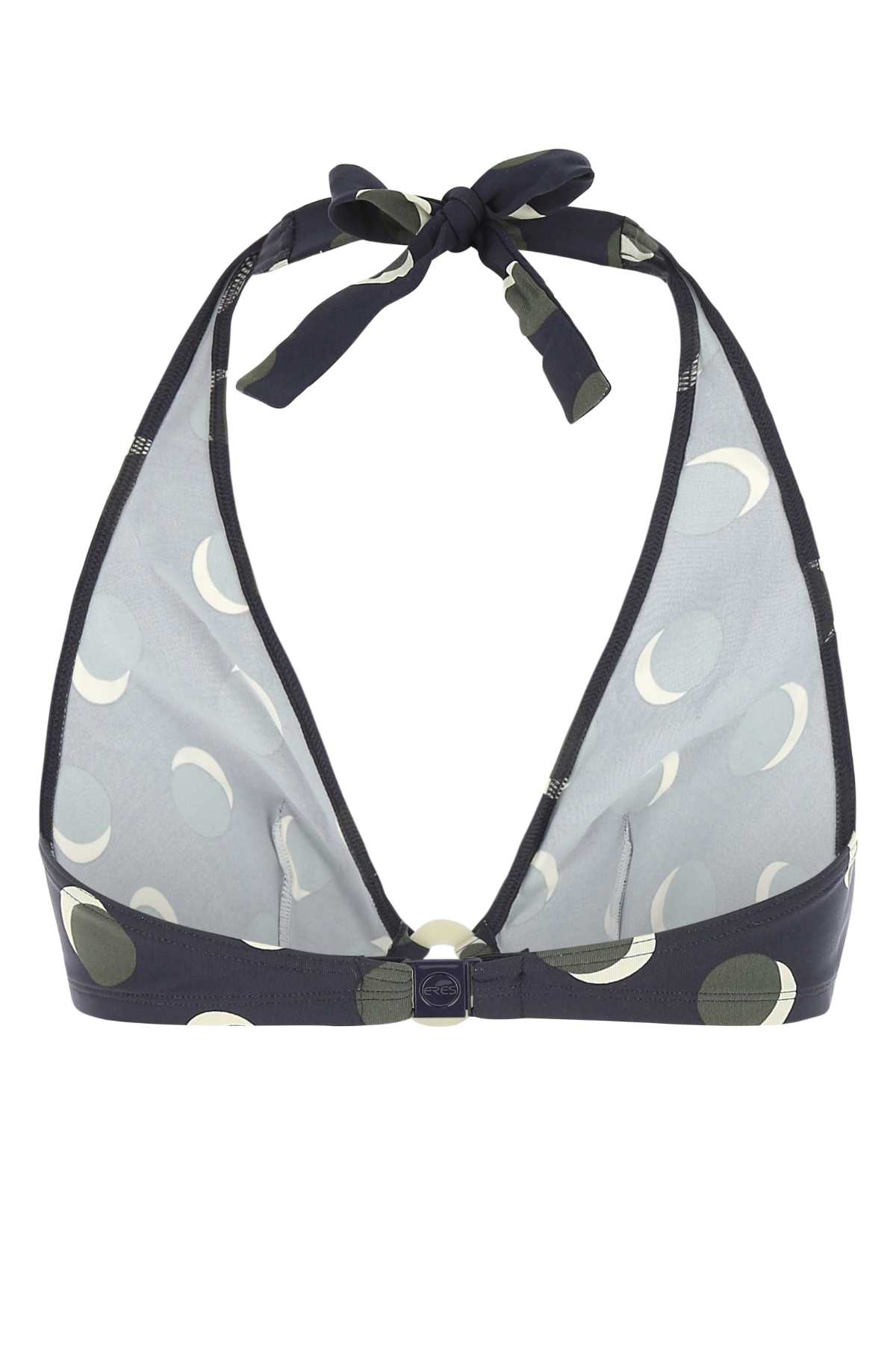 Printed stretch nylon bikini top 032305018092 (ERES / スイムウェア ) | ERES (エレス)(1)