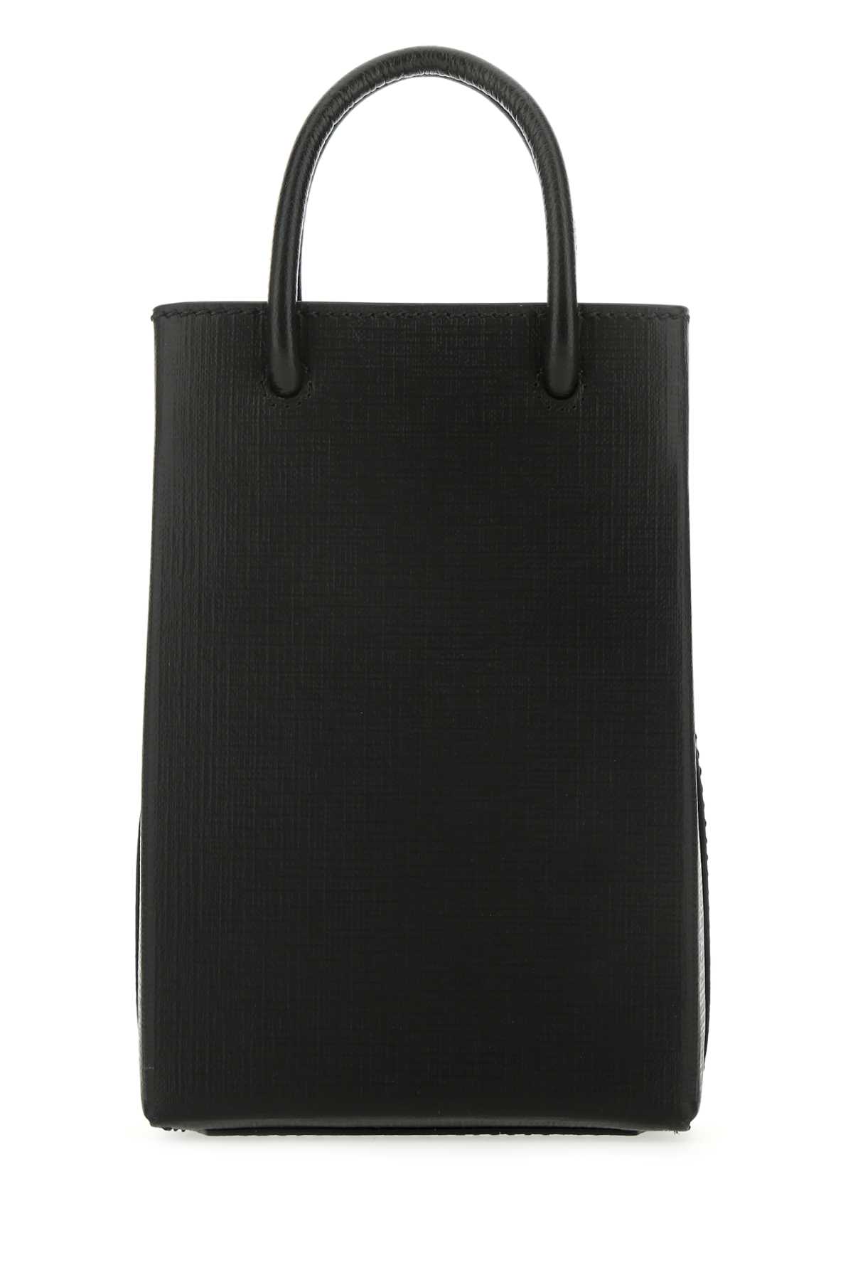 Black leather phone case 7577730AI2N1000 (Balenciaga / テックアイテム ) | Balenciaga (バレンシアガ)(2)