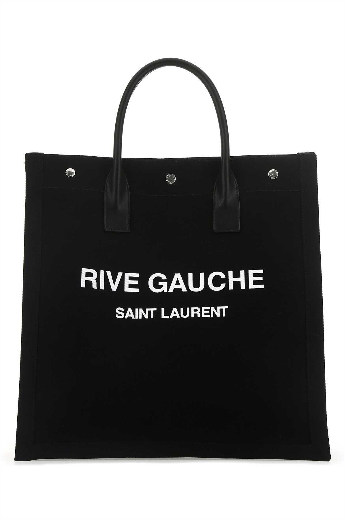 Black canvas Rive Gauche shopping bag 63253996N9E1070 (Saint Laurent / ハンドバッグ・ショルダーバッグ ) | Saint Laurent (サンローラン)
