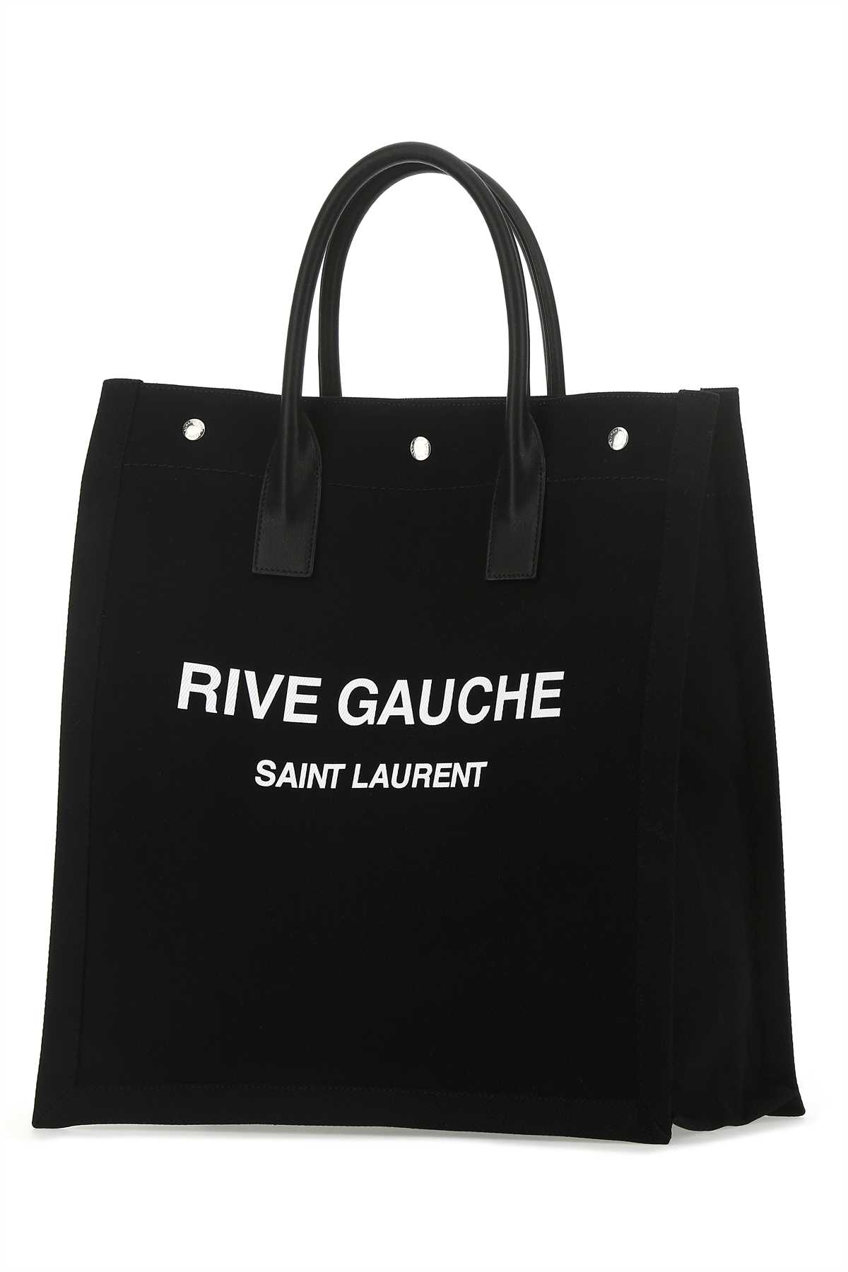 Black canvas Rive Gauche shopping bag 63253996N9E1070 (Saint Laurent / ハンドバッグ・ショルダーバッグ ) | Saint Laurent (サンローラン)(1)