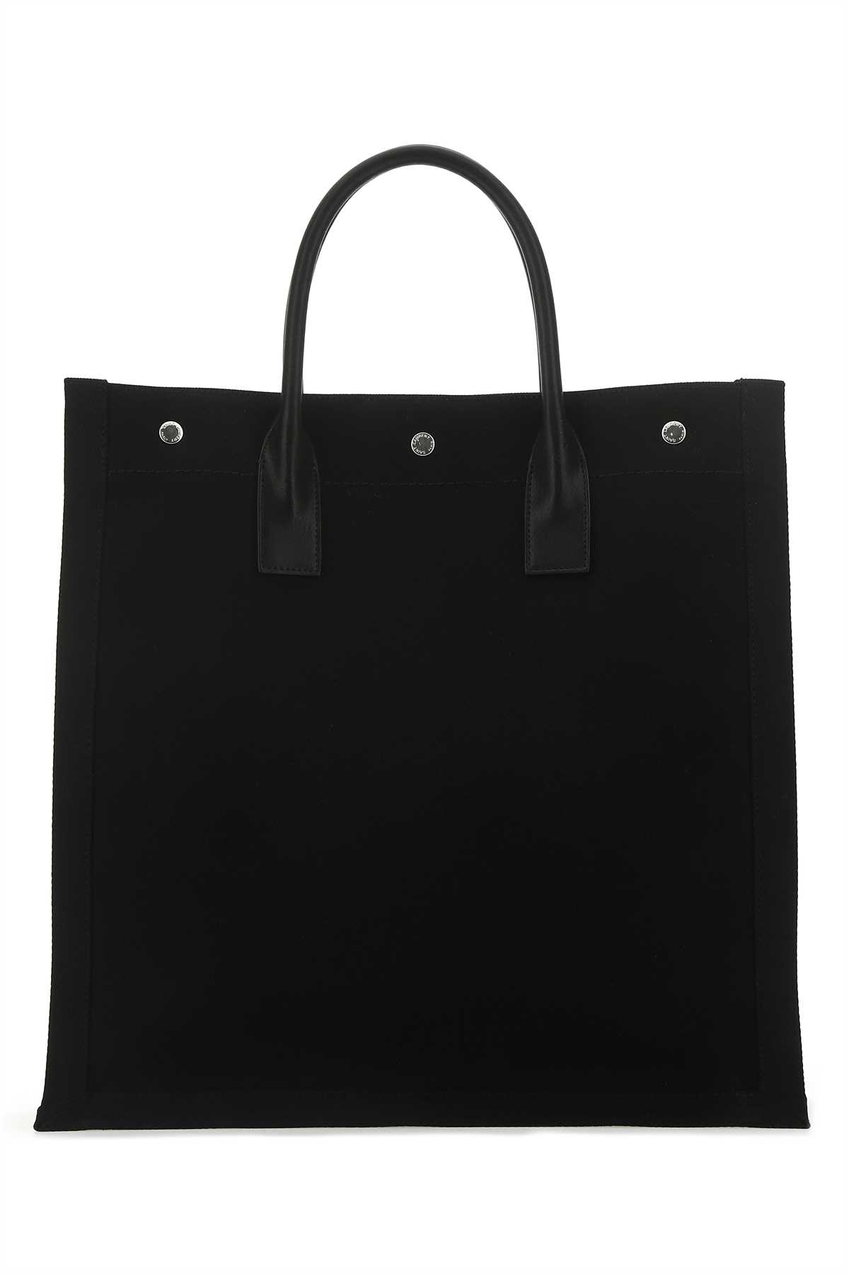 Black canvas Rive Gauche shopping bag 63253996N9E1070 (Saint Laurent / ハンドバッグ・ショルダーバッグ ) | Saint Laurent (サンローラン)(2)