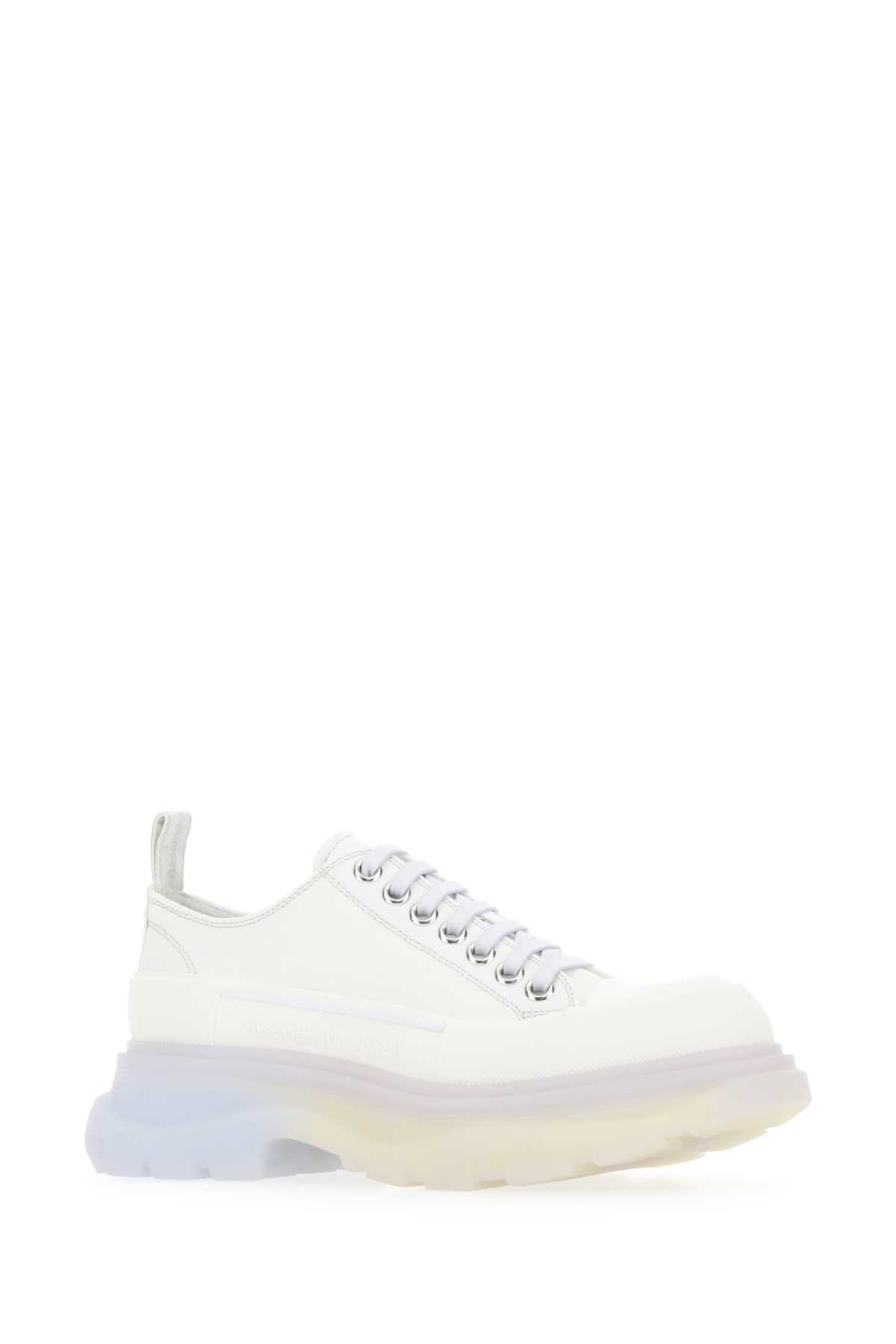 Chalk canvas Tread Slick sneakers 697072W4TGN8892 (Alexander McQUEEN / スニーカー ) | Alexander McQUEEN (アレキサンダー・マックイーン)(1)