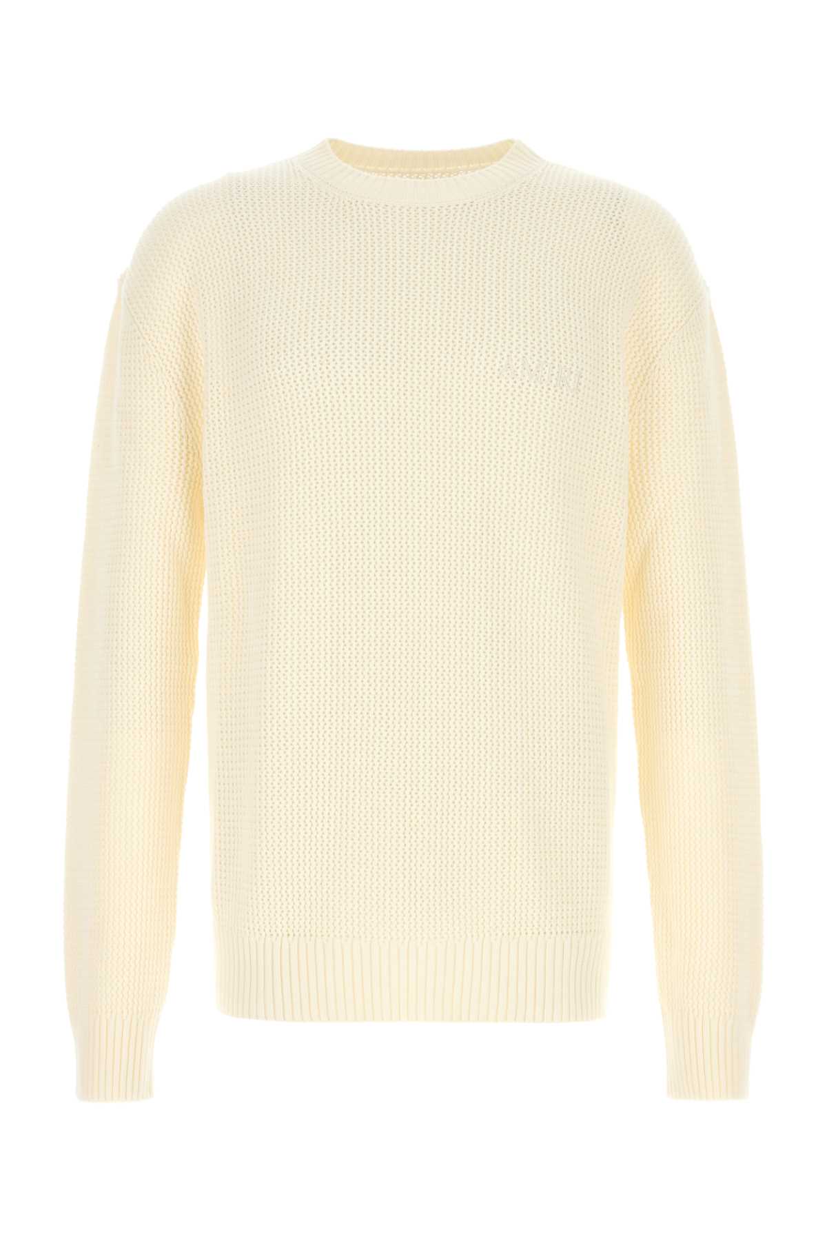 Cream crochet sweater AMKNCW1092IVORY (AMIRI / ニット・セーター・カーディガン ) | AMIRI (アミリ)