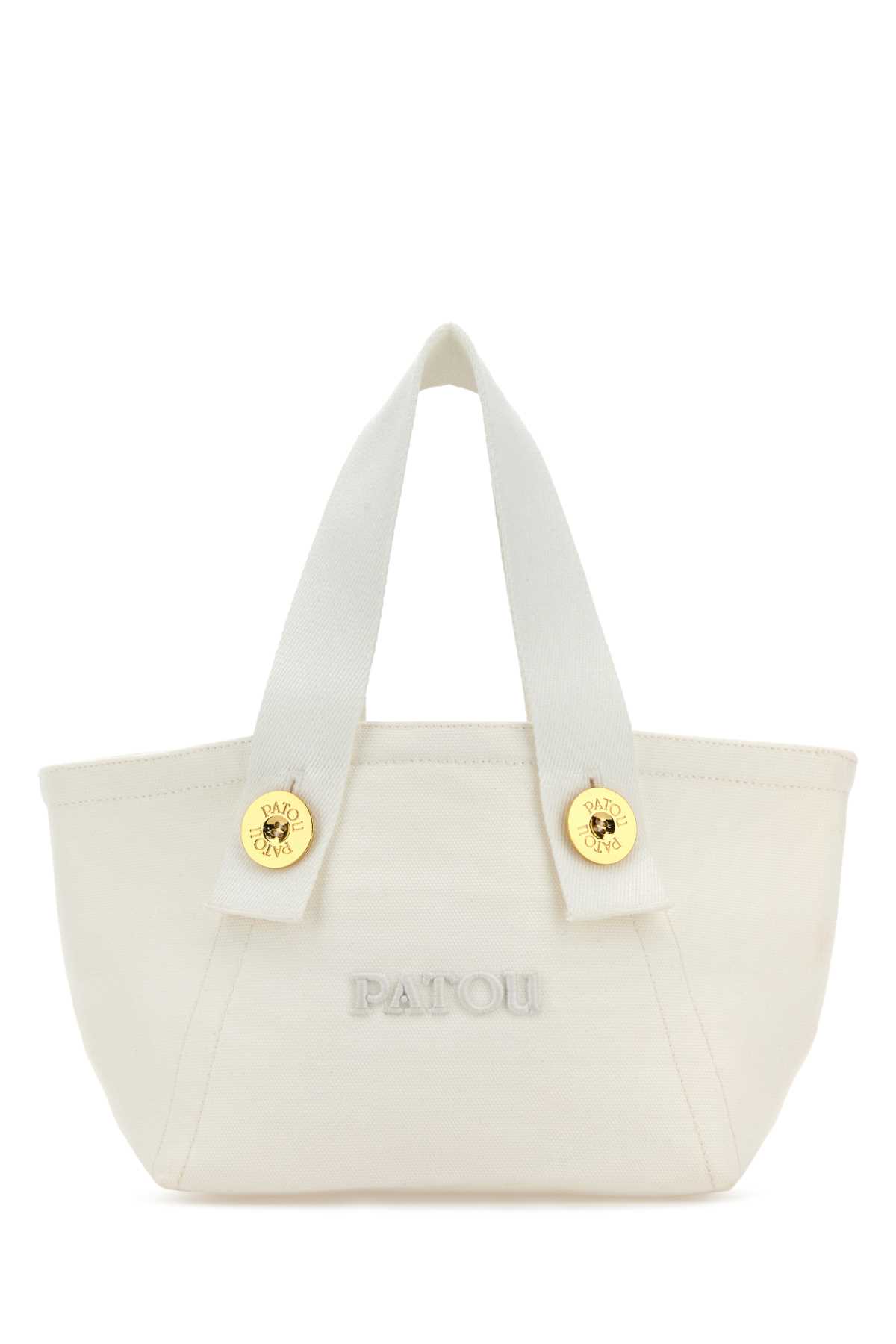 White canvas Trapeze handbag AC0900076001W (Patou / ハンドバッグ・ショルダーバッグ ) | Patou (パトゥ)