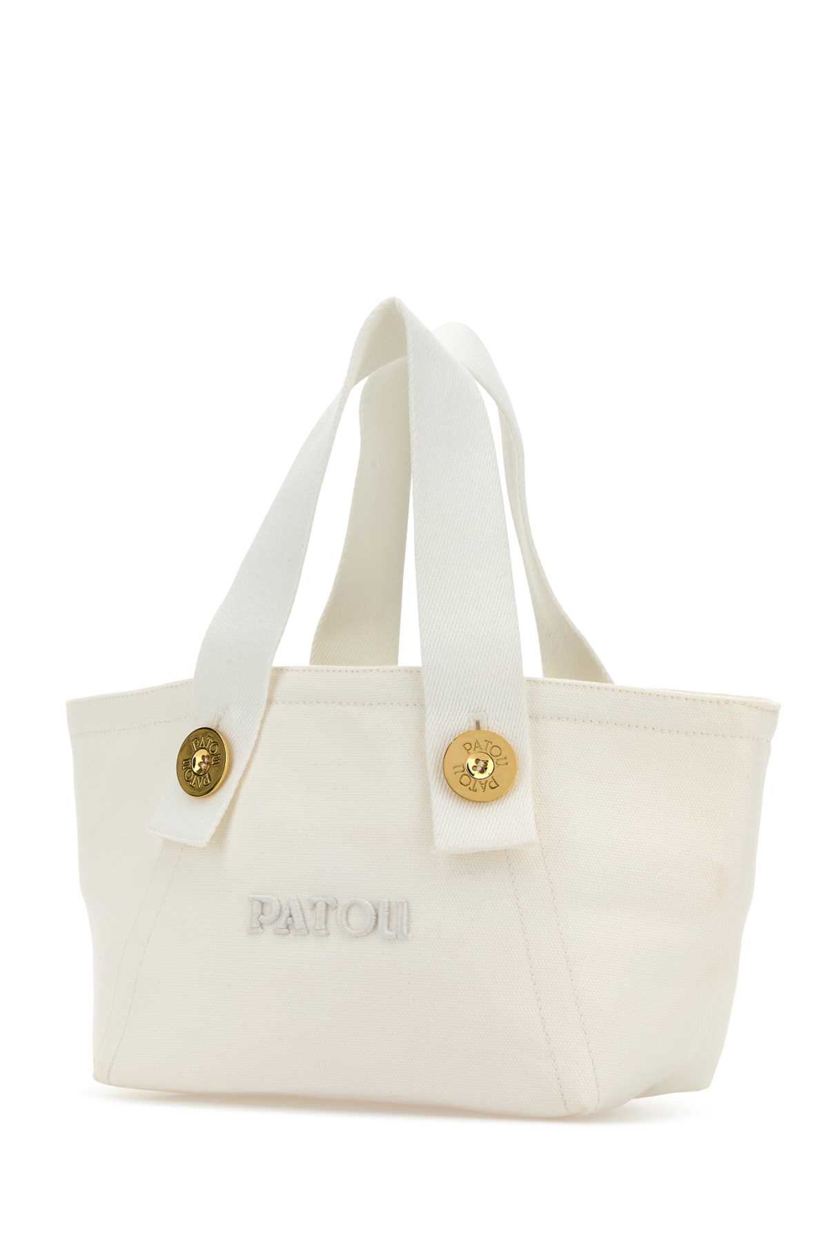 White canvas Trapeze handbag AC0900076001W (Patou / ハンドバッグ・ショルダーバッグ ) | Patou (パトゥ)(1)