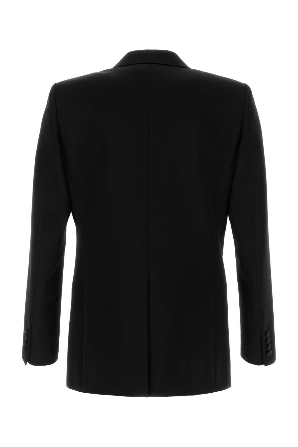 Black wool blazer 790886Y7E631000 (Saint Laurent / ブレザー・ジャケット ) | Saint Laurent (サンローラン)(1)