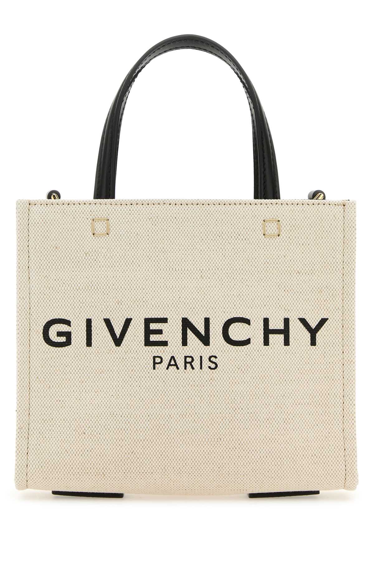 Sand canvas mini G-Tote handbag BB50N0B1DR225 (GIVENCHY / ハンドバッグ・ショルダーバッグ ) | GIVENCHY (ジバンシィ)