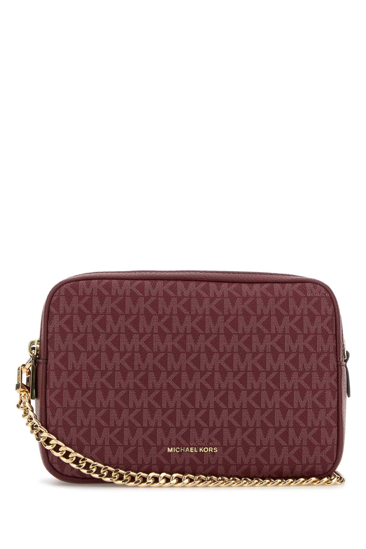 Tyrian purple canvas medium Bryant shoulder bag 32S5GYTC5VMULBERRY (MICHAEL MICHAEL KORS / ハンドバッグ・ショルダーバッグ ) | MICHAEL MICHAEL KORS (マイケル・マイケル・コース)