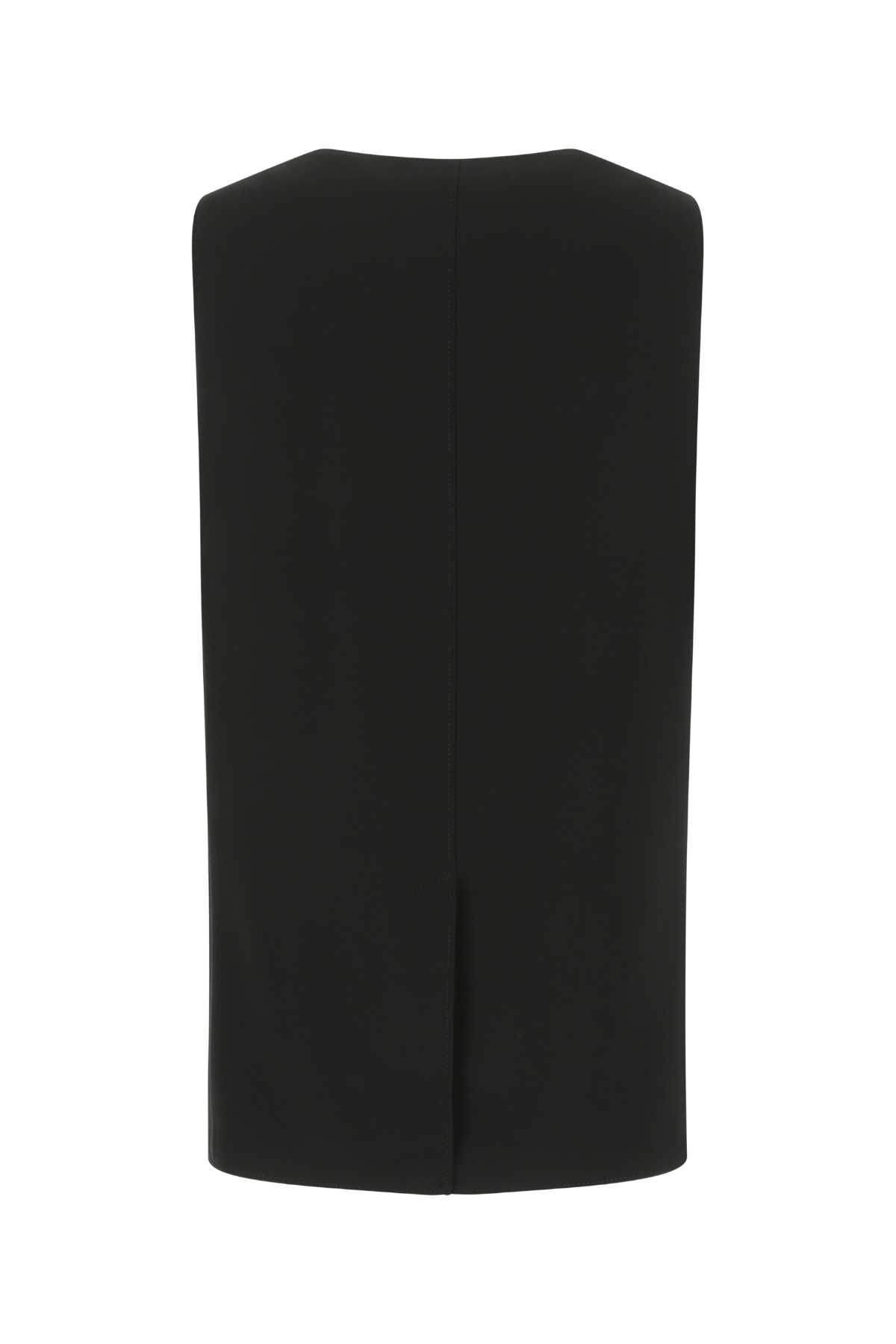 Black silk oversize vest 8054503A1189 (Burberry / ベスト ) | Burberry (バーバリー)(1)