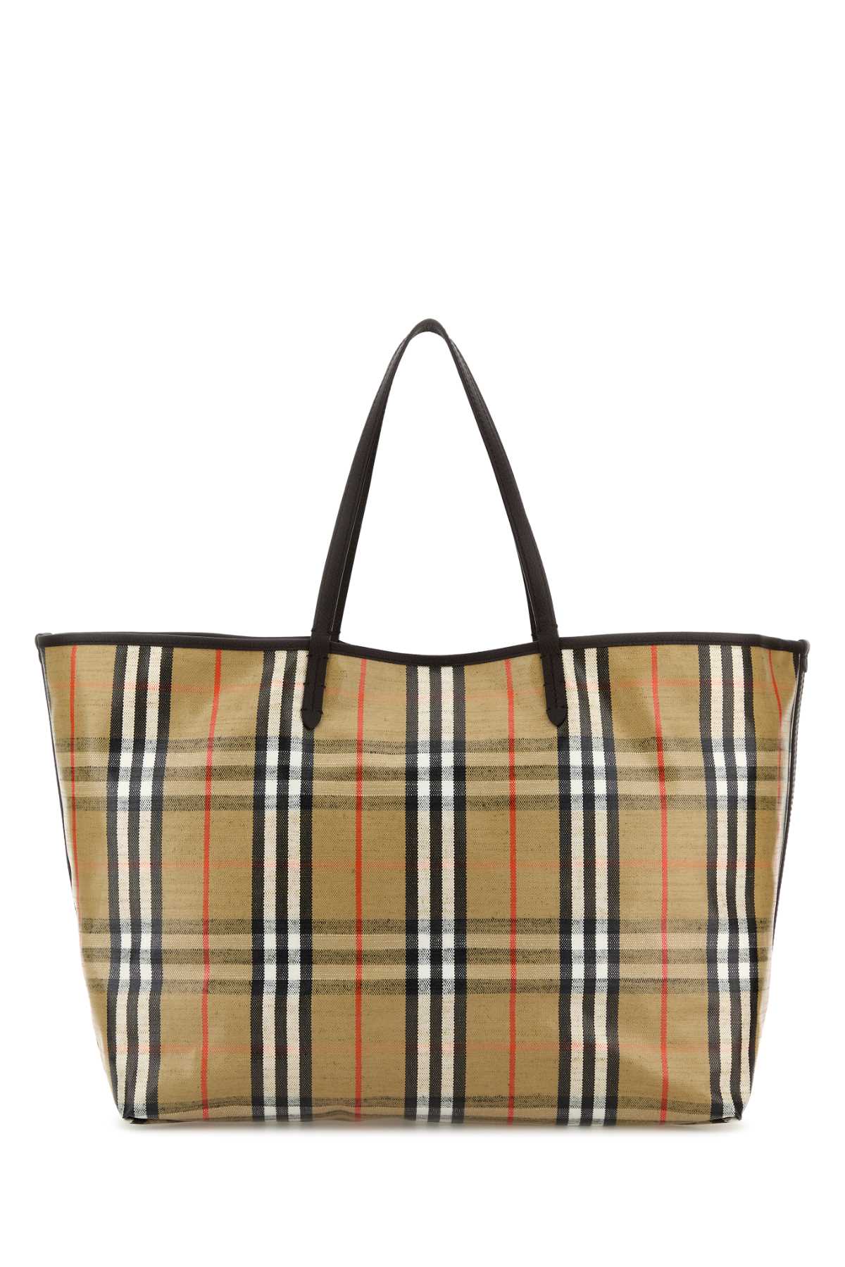 Embroidered canvas large Highlands shopping bag 8112186B9368 (Burberry / トートバッグ ) | Burberry (バーバリー)(2)