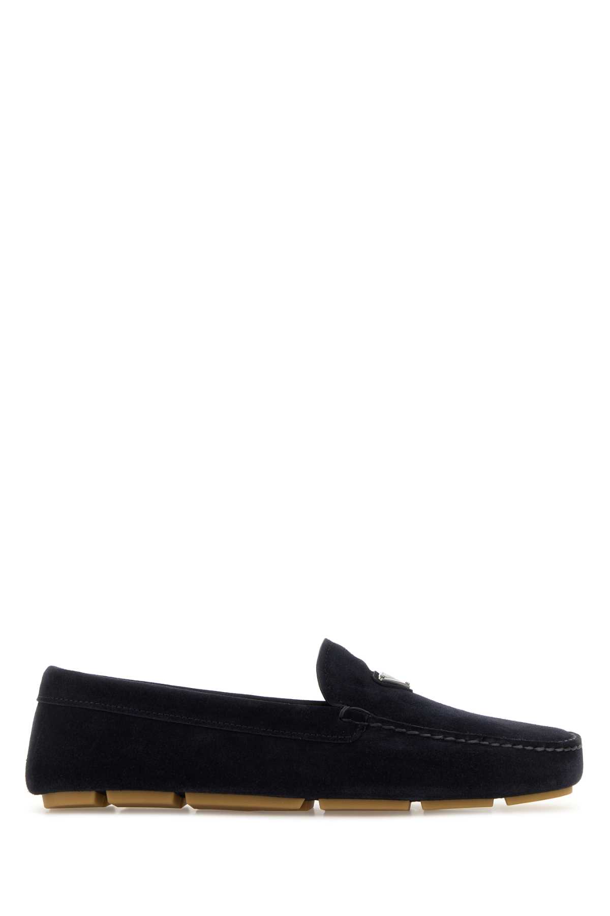 Midnight blue suede loafers 2DD179FU00I054F0008 (Prada / ローファー ) | Prada (プラダ)