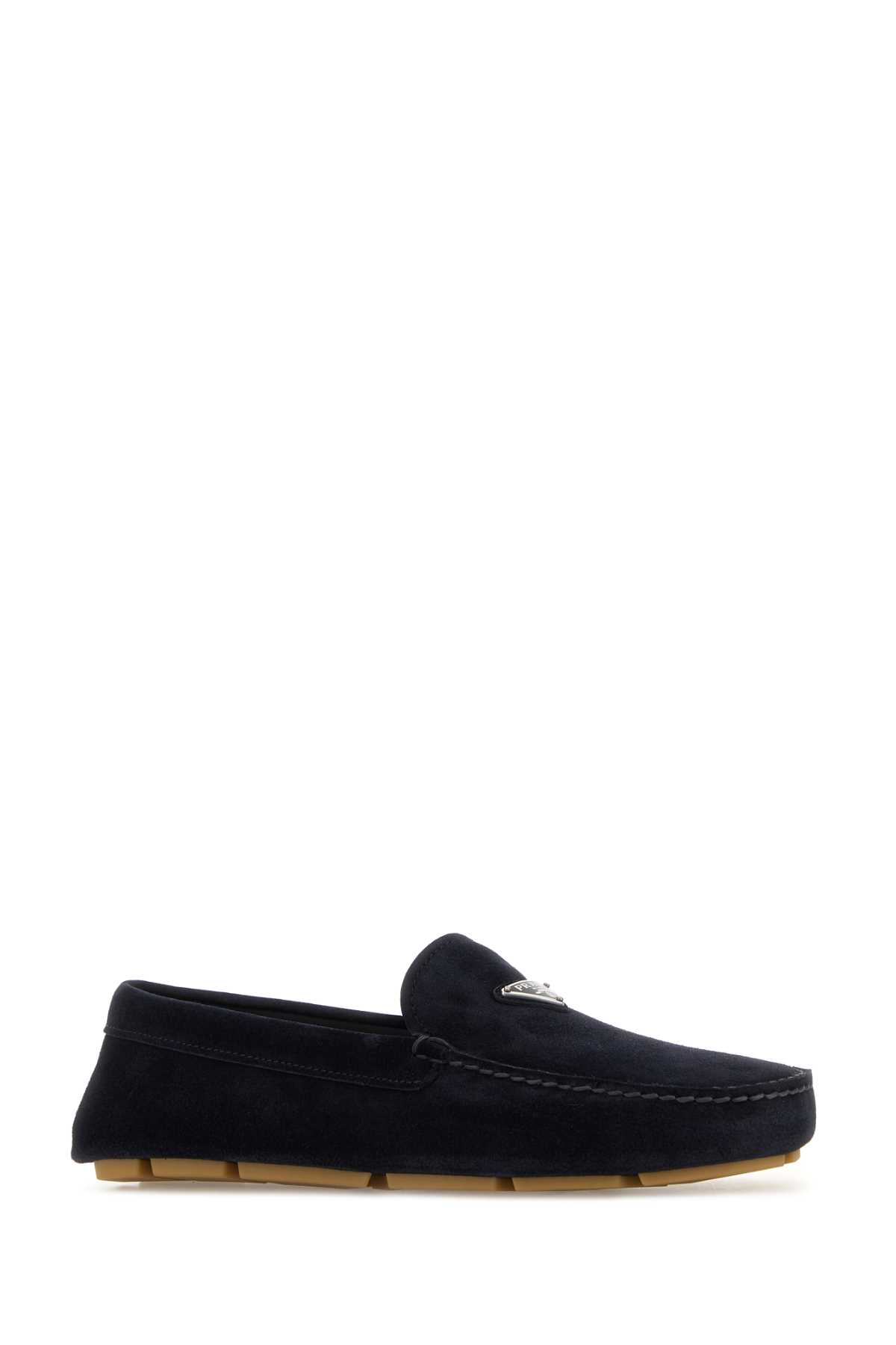 Midnight blue suede loafers 2DD179FU00I054F0008 (Prada / ローファー ) | Prada (プラダ)(1)