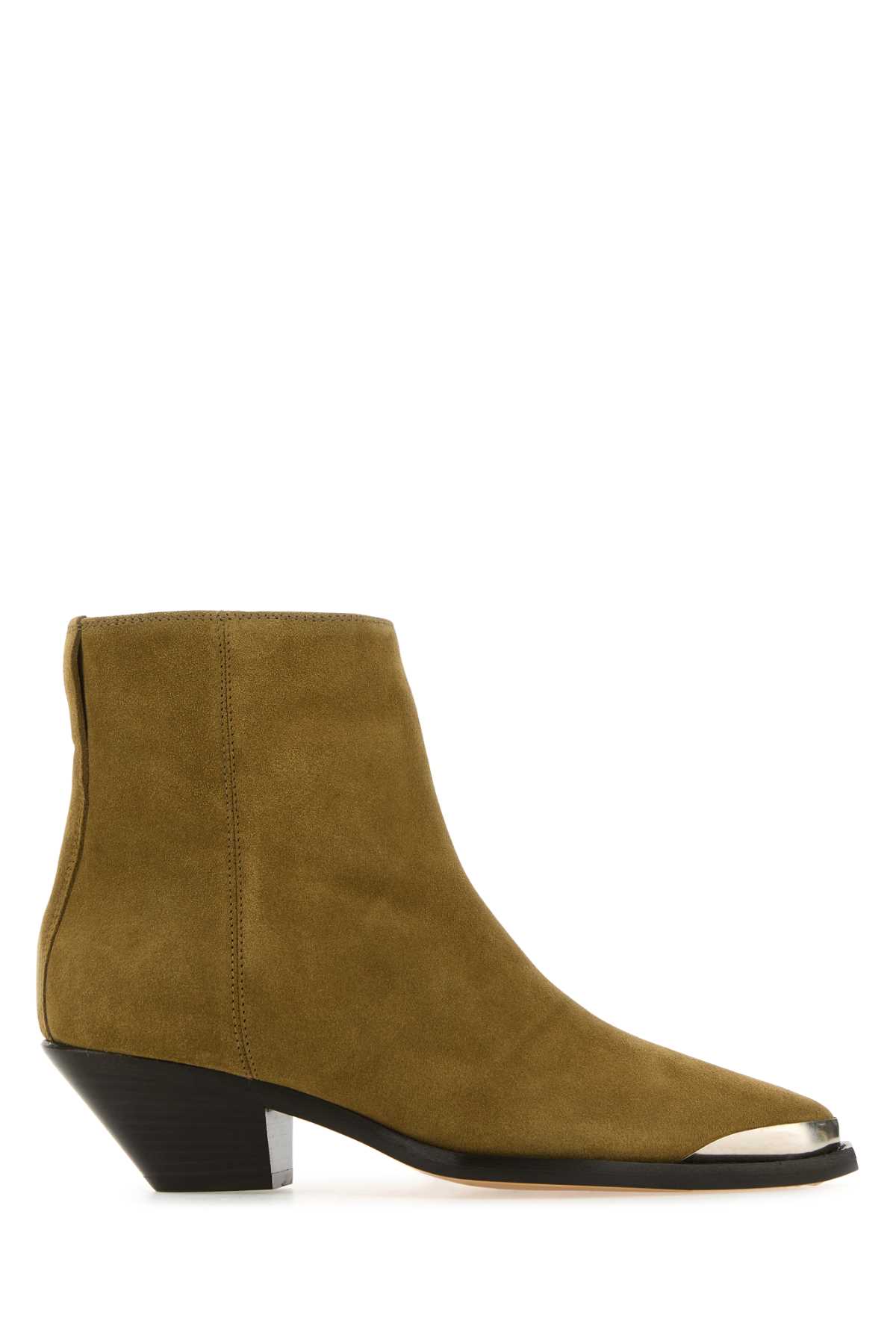 Beige suede Adnae ankle boots BO0068FAA4A14S50TA (Isabel Marant / ブーツ ) | Isabel Marant (イザベル マラン)