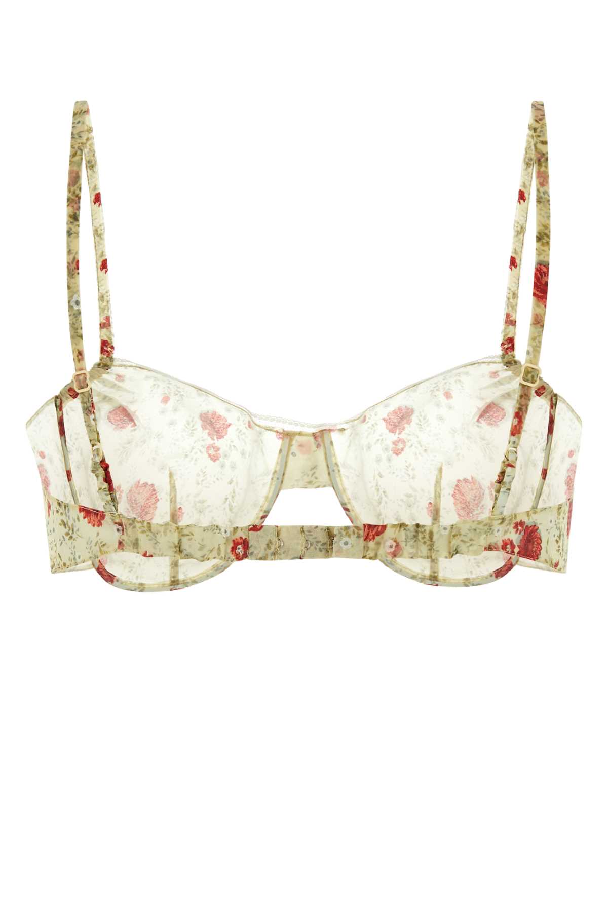 Printed nylonette crop-top P936MSOOO15ADF0011 (Prada / タンクトップ・キャミソール ) | Prada (プラダ)(1)