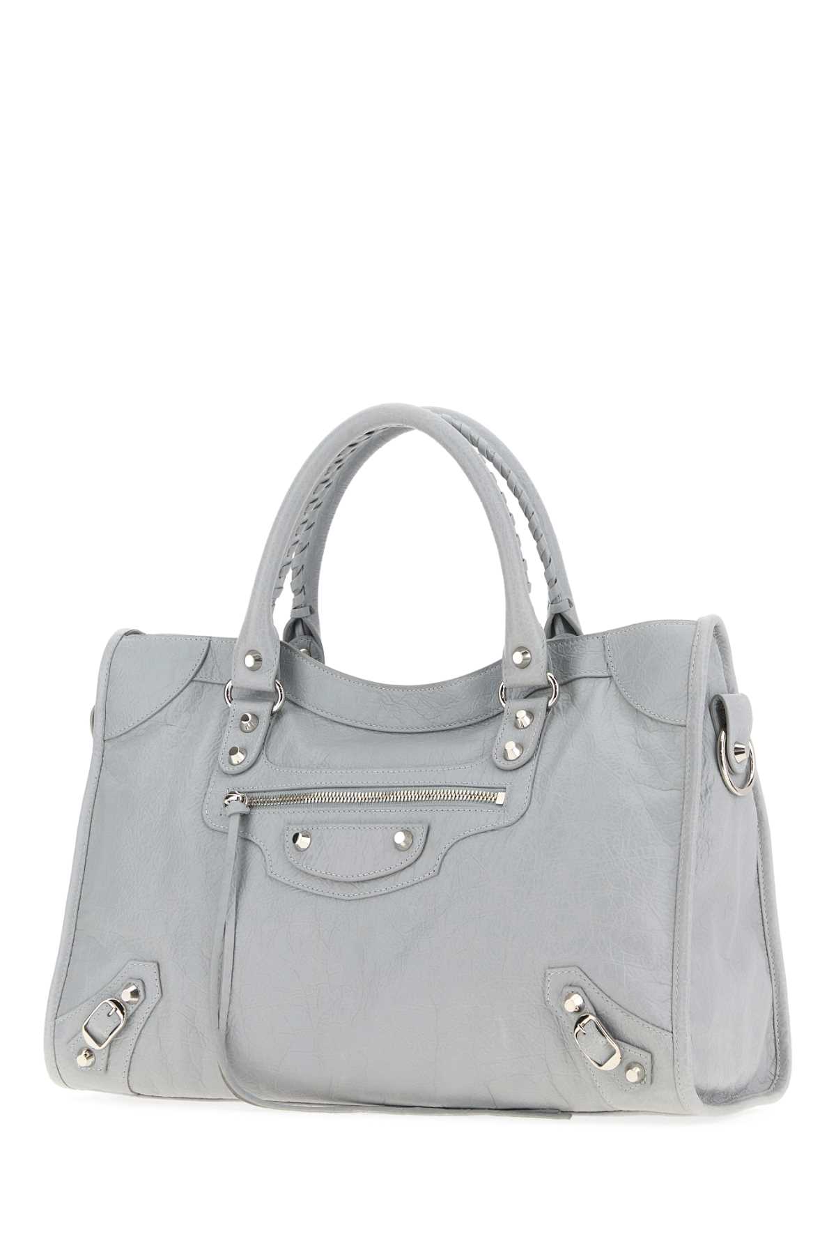 Light grey leather medium Le City handbag 8230582ABV81210 (Balenciaga / ハンドバッグ・ショルダーバッグ ) | Balenciaga (バレンシアガ)(1)