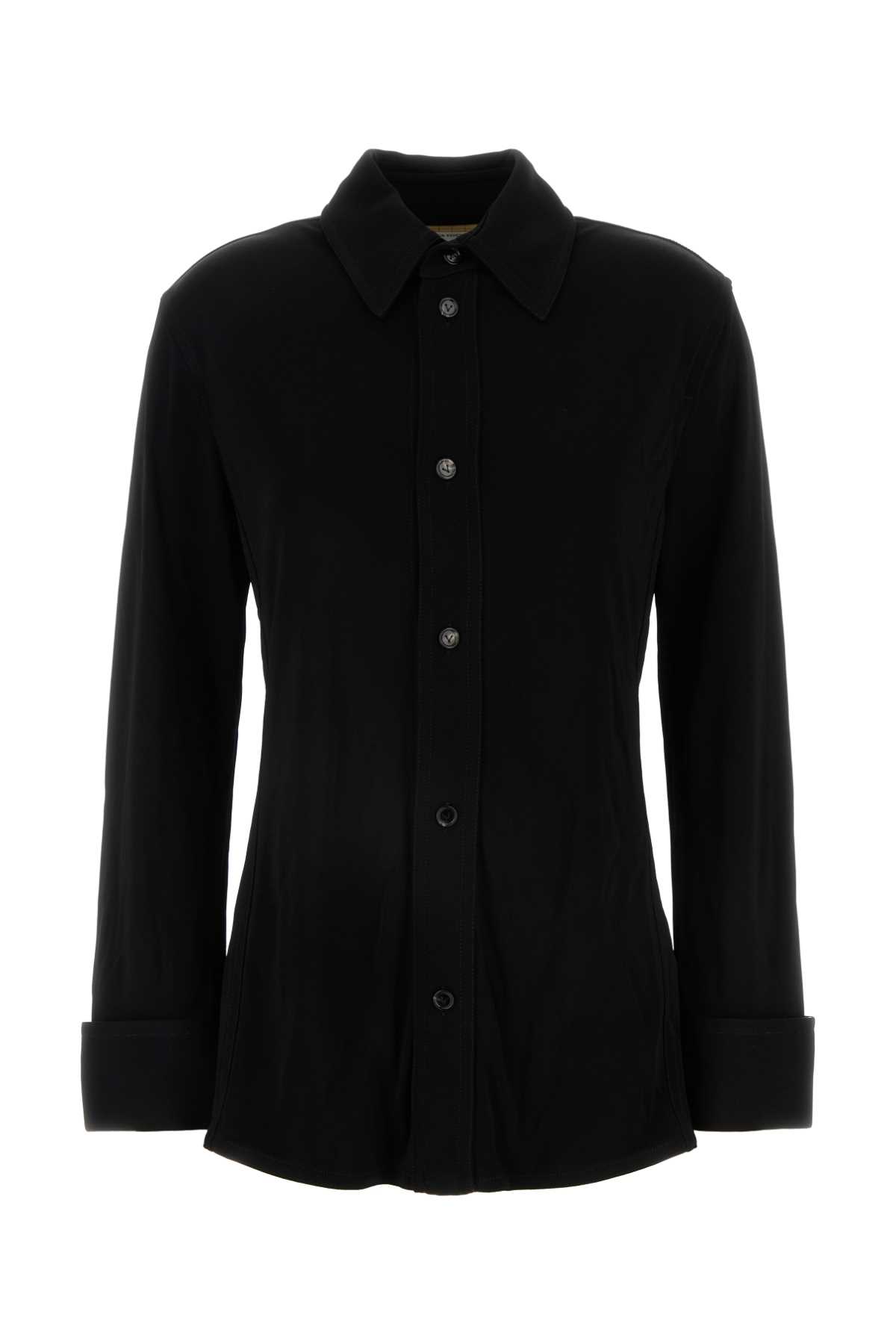 Black jersey shirt 797498V4NO01000 (Bottega Veneta / シャツ・ブラウス ) | Bottega Veneta (ボッテガ・ヴェネタ)