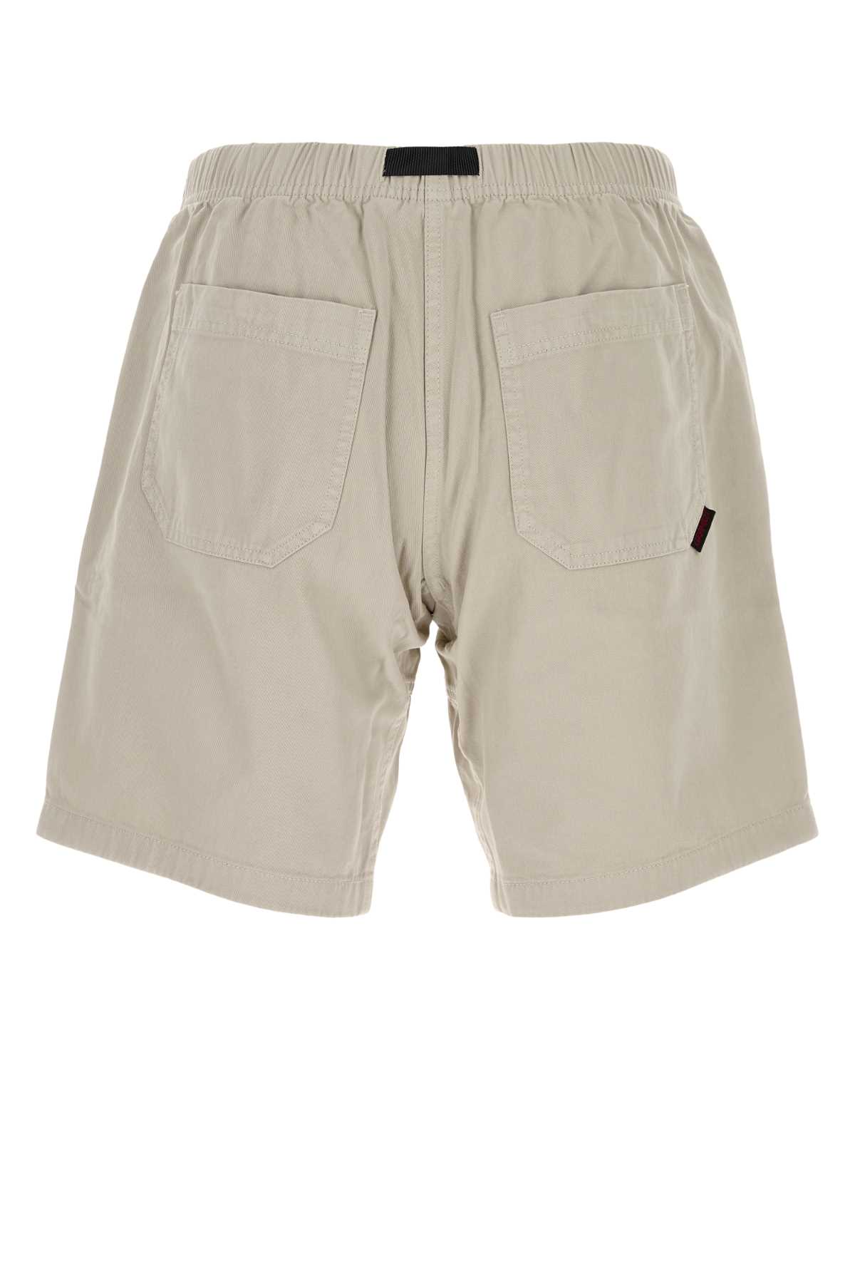 Dove grey cotton Ridge bermuda shorts G4SUP002STONE (GRAMICCI / ショートパンツ ) | GRAMICCI (グラミチ)(1)