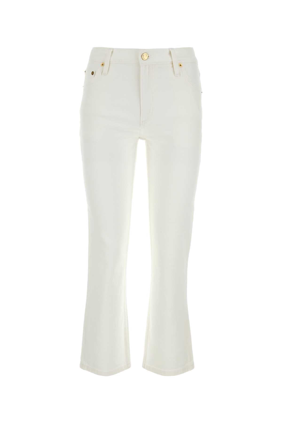 White stretch denim jeans 160607116 (TORY BURCH / ジーンズ ) | TORY BURCH (トリーバーチ)
