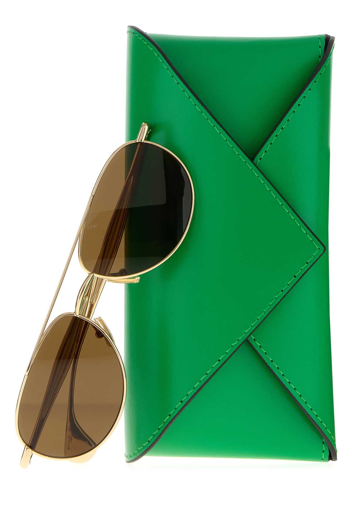 Gold metal Fin sunglasses 845791V44501251 (Bottega Veneta / サングラス・アイウェア ) | Bottega Veneta (ボッテガ・ヴェネタ)(2)