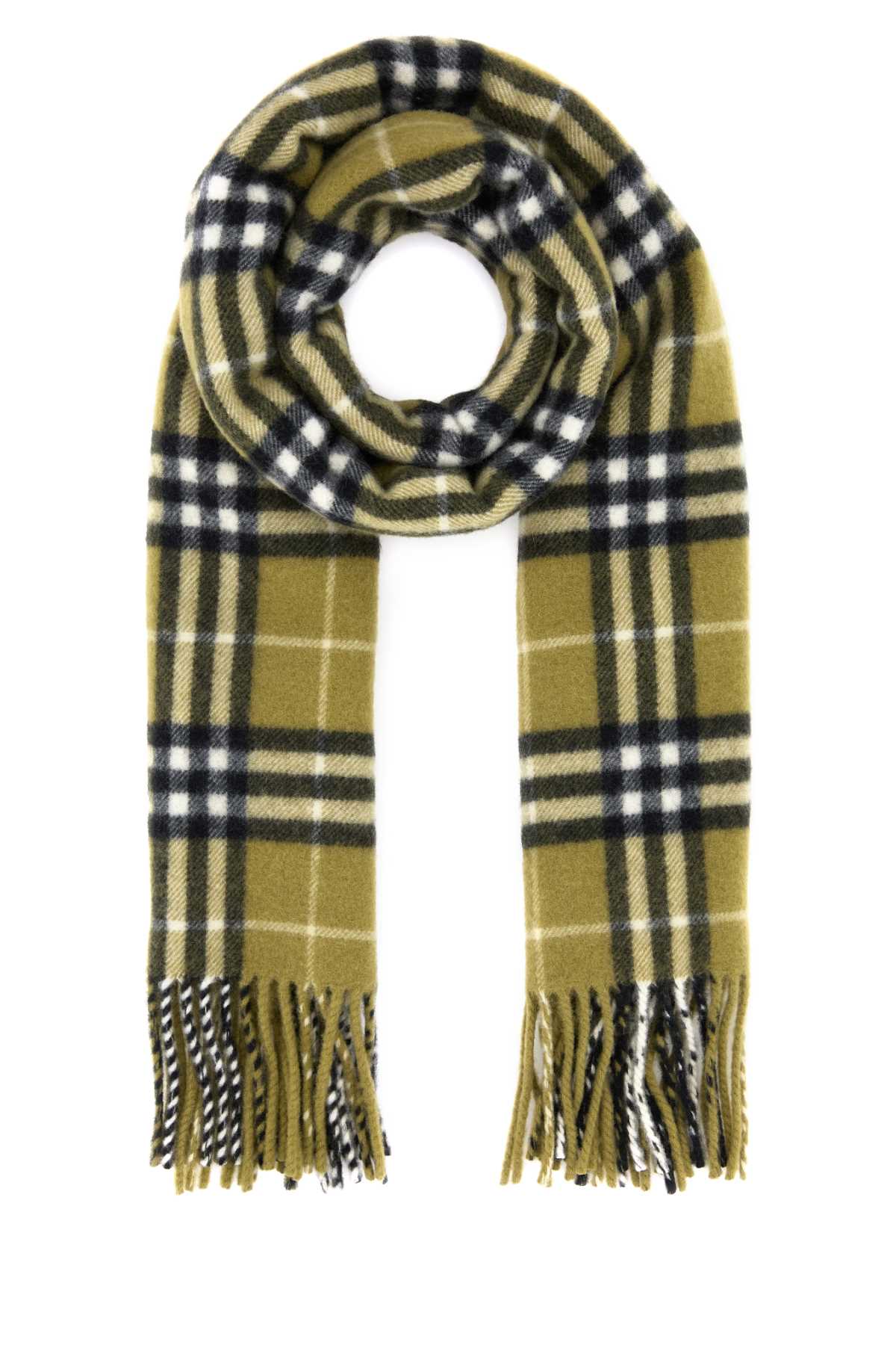 Embroidered cashmere scarf 8099690C1427 (Burberry / スカーフ・マフラー ) | Burberry (バーバリー)