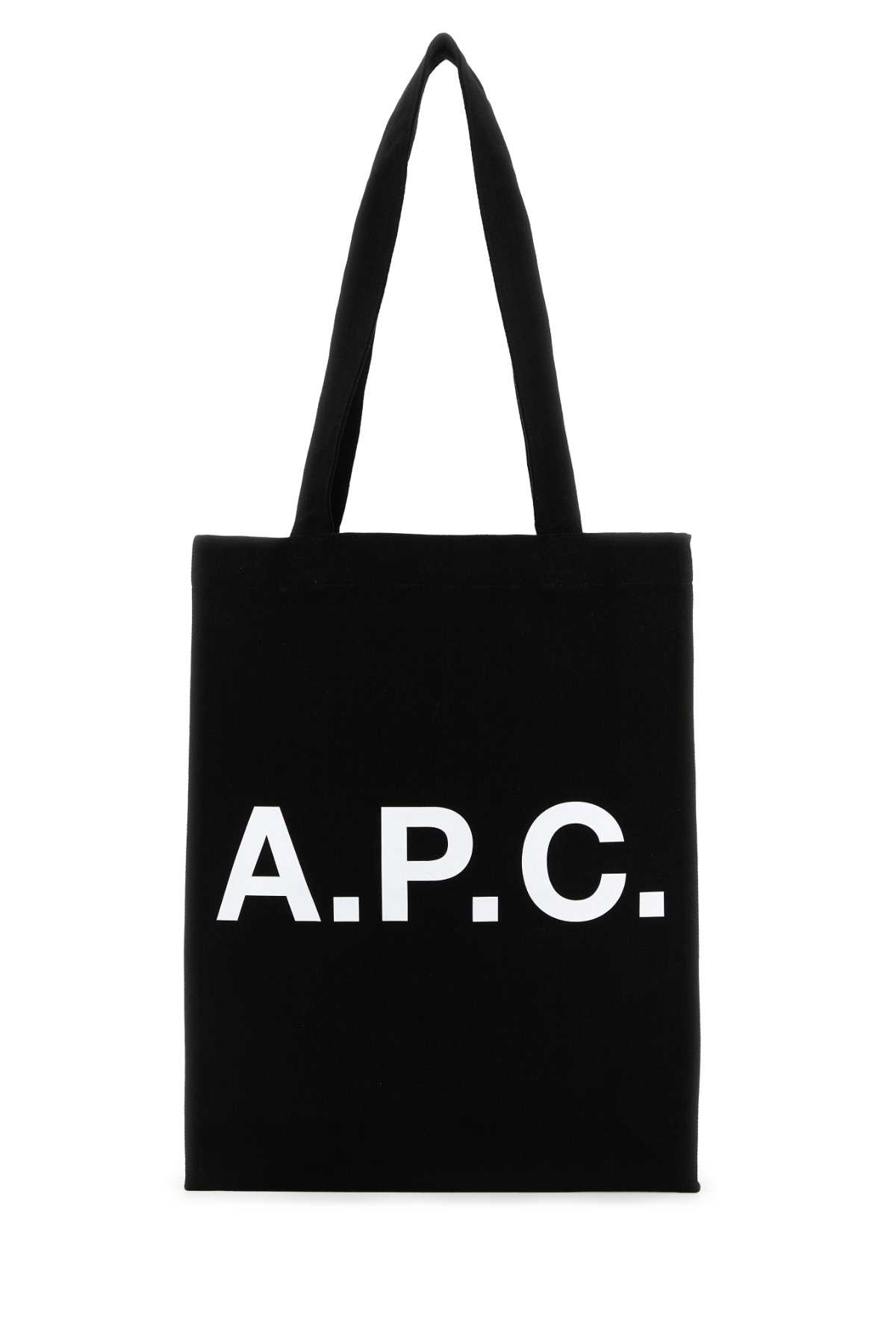 Black canvas Lou shopping bag COZZSM61442LZZ (A.P.C. / トートバッグ ) | A.P.C. (アーペーセー)