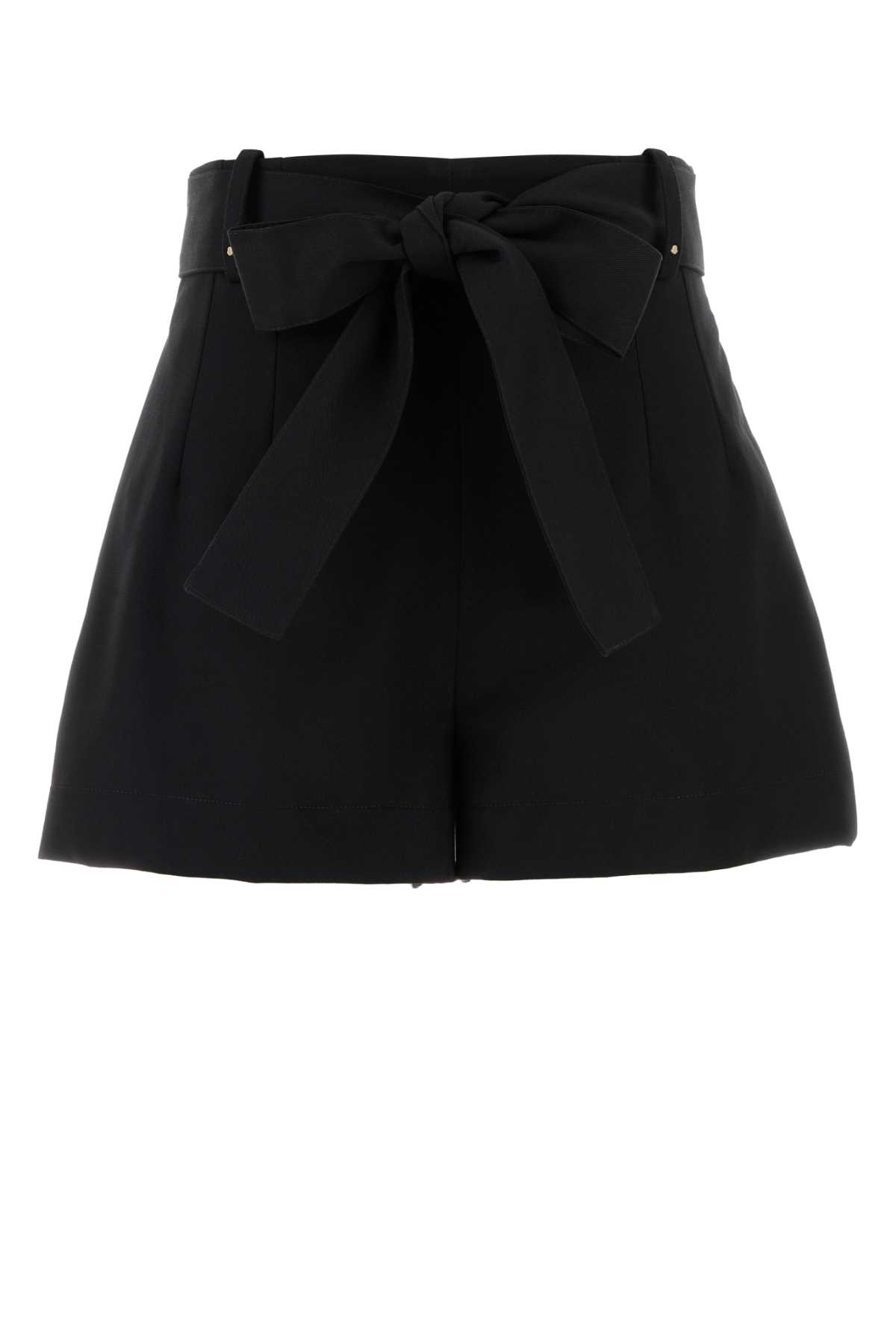 Black polyester blend shorts K10932B0001954A36999 (Moncler / ショートパンツ ) | Moncler (モンクレール)