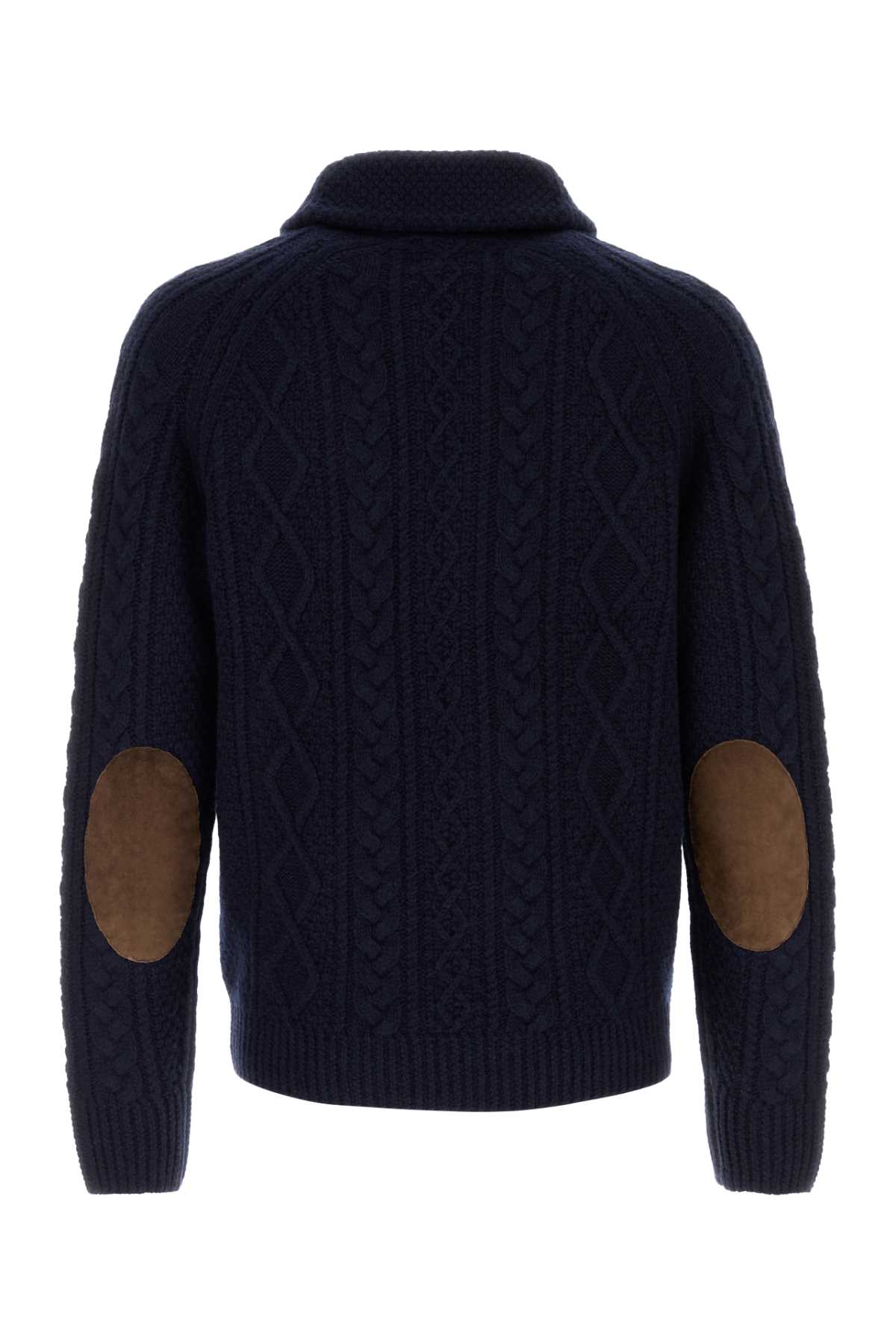 Navy blue wool blend cardigan 710978303001 (Polo Ralph Lauren / ニット・セーター・カーディガン ) | Polo Ralph Lauren (ポロ ラルフ ローレン)(1)