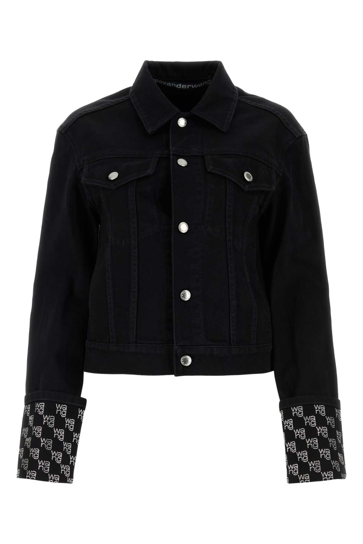 Black denim jacket 4DC1242230011 (alexanderwang / カジュアルジャケット ) | alexanderwang (アレキサンダーワン)