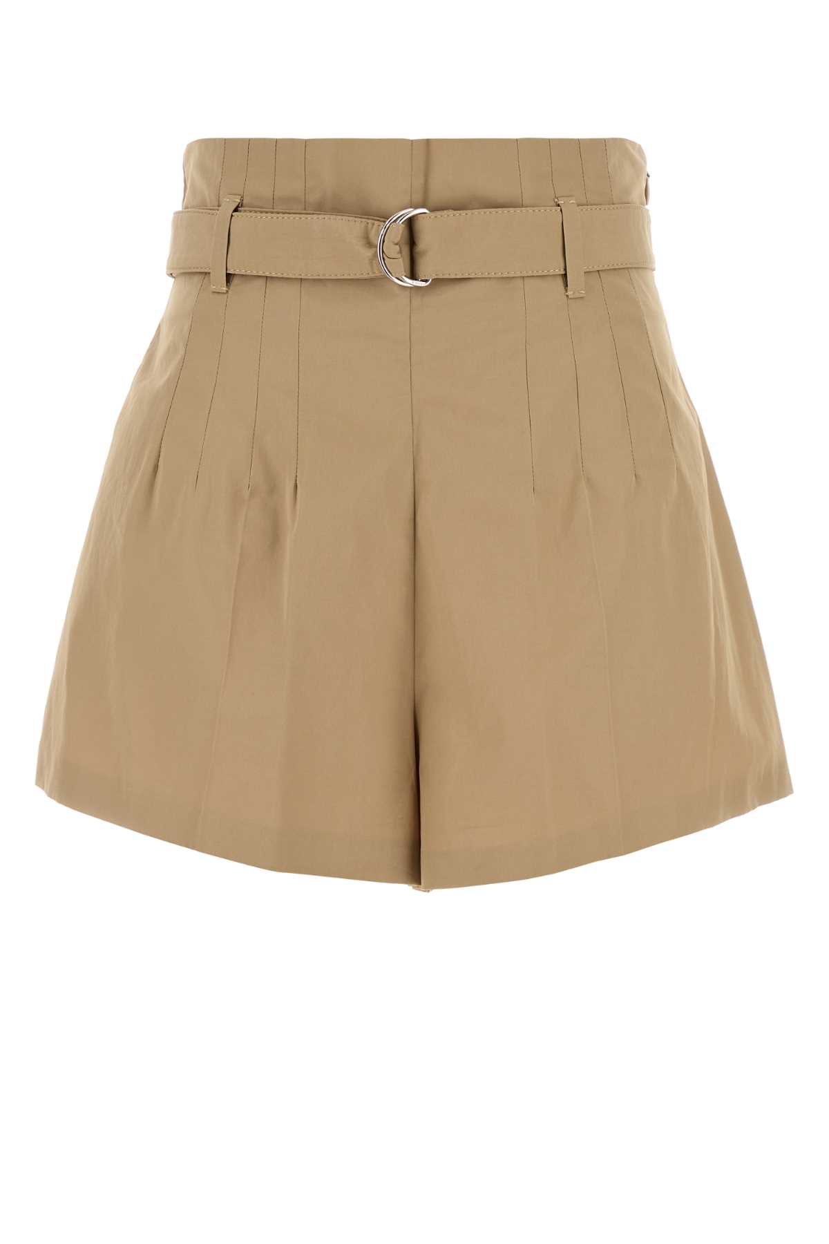 Beige poplin shorts P205IHSOOO1XV2F0241 (Prada / ショートパンツ ) | Prada (プラダ)