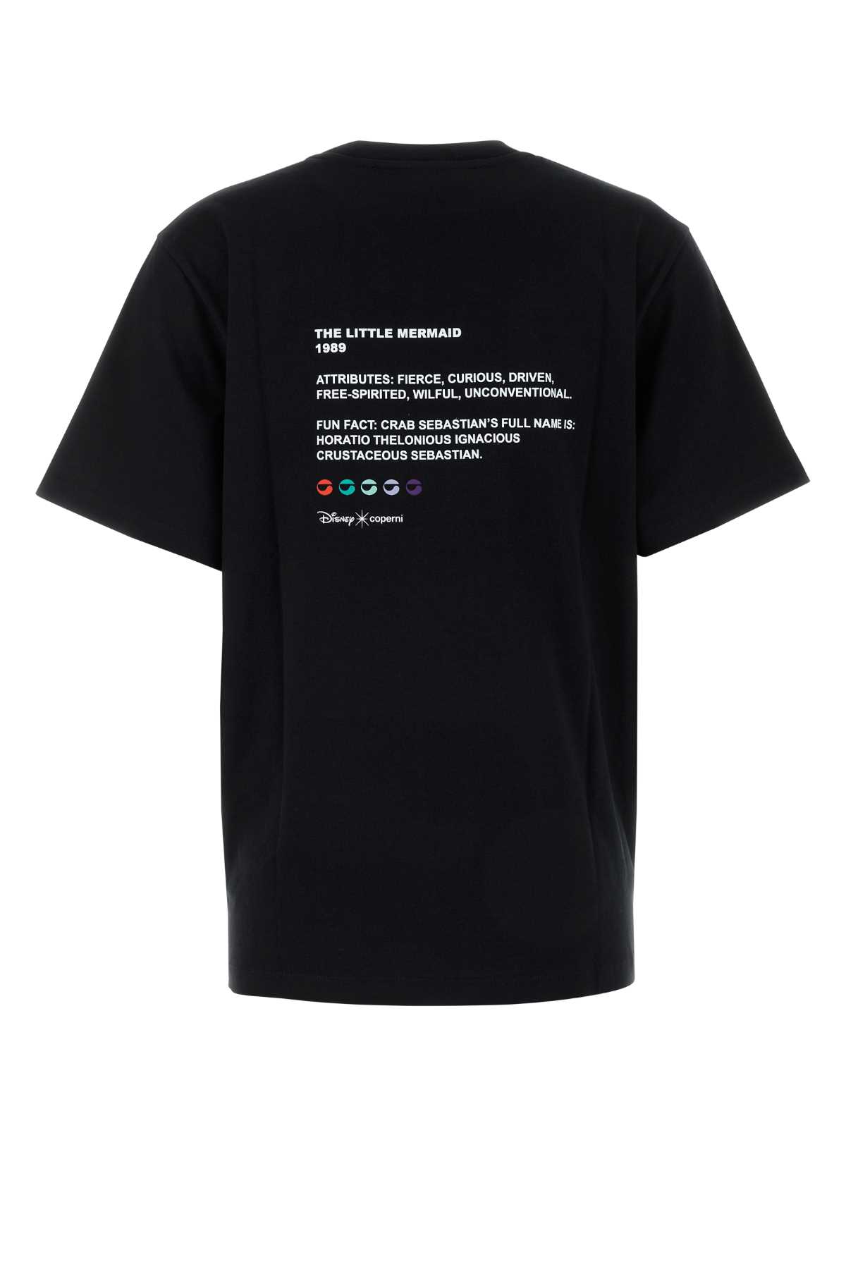Black cotton Coperni X Disney Ariel t-shirt DJS03F5036ARIBLACK (COPERNI / Tシャツ・カットソー ) | COPERNI (コペルニ)(1)