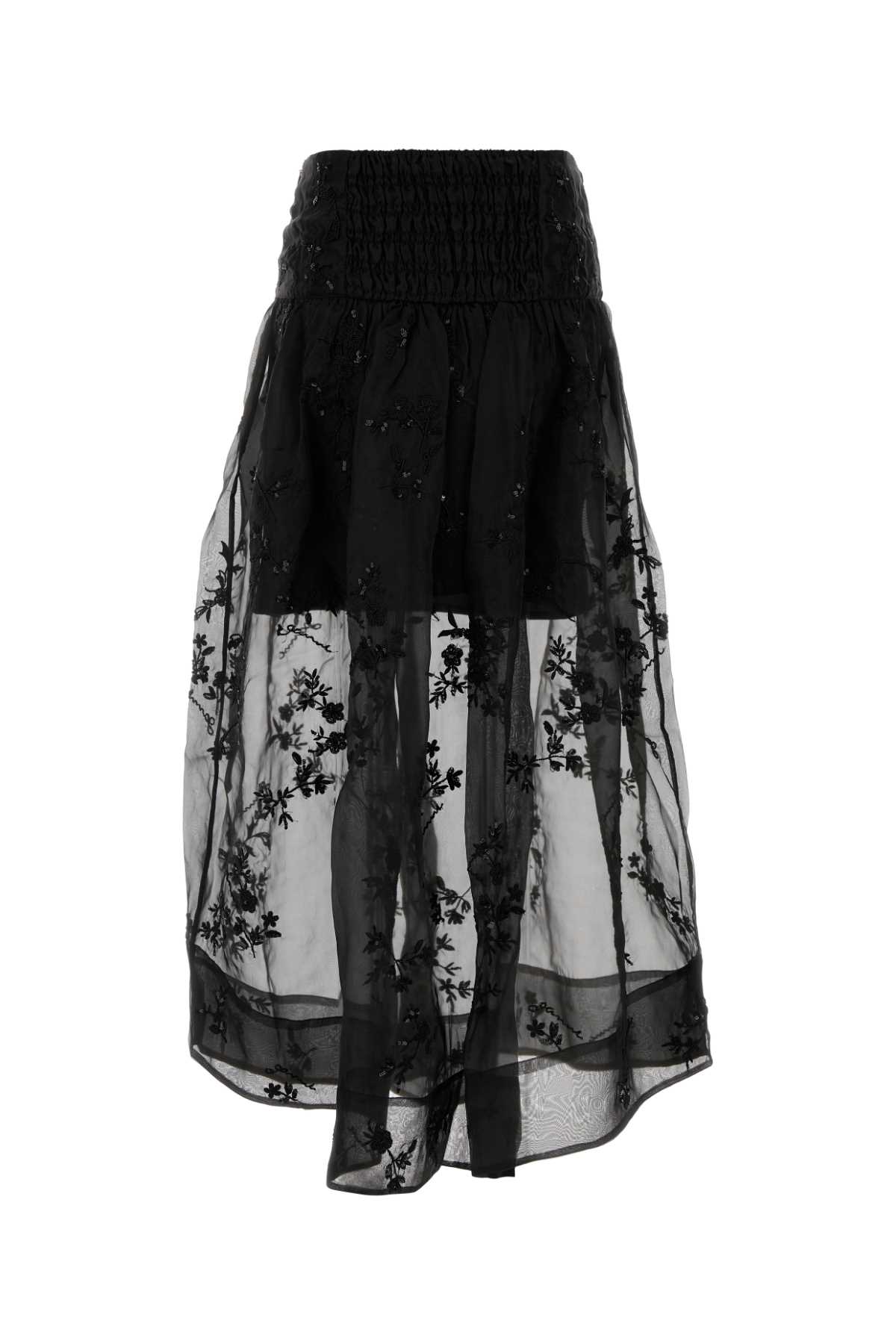 Black organza skirt W0645099 (GANNI / スカート ) | GANNI (ガニー)(1)