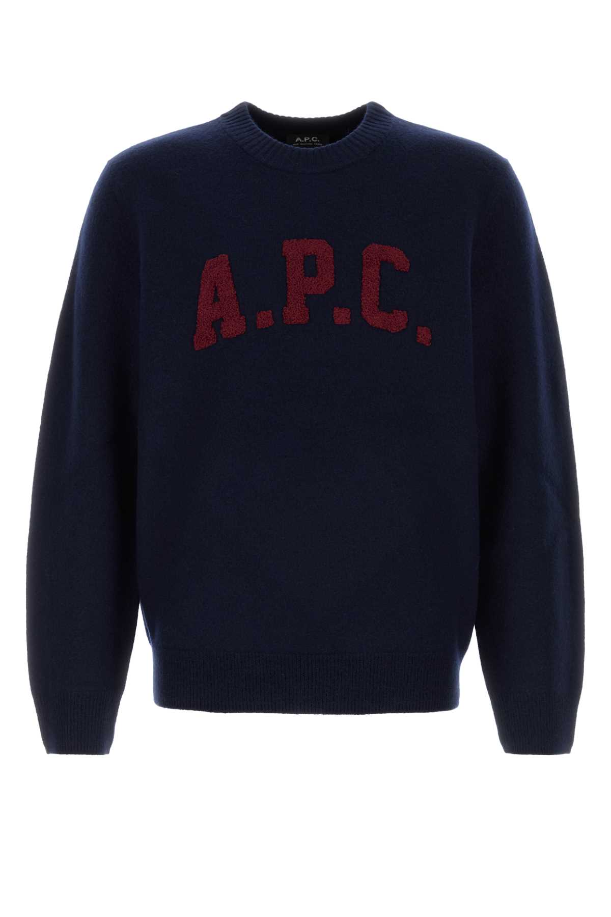 Navy blue wool Jay sweater WVBDKH23458IAK (A.P.C. / ニット・セーター・カーディガン ) | A.P.C. (アーペーセー)