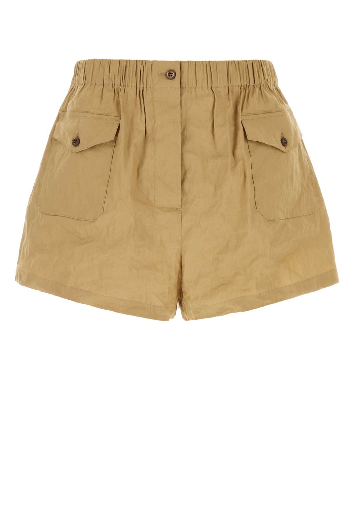 Camel stretch cotton blend shorts P229ISOOO14NHF0241 (Prada / ショートパンツ ) | Prada (プラダ)