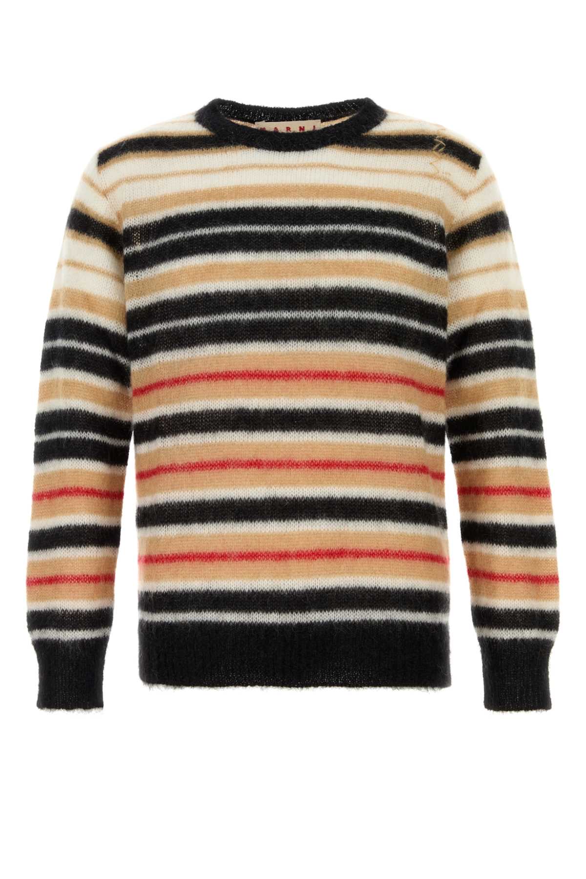 Embroidered mohair blend sweater GCMG0435Q0UFU178STW74 (Marni / ニット・セーター・カーディガン ) | Marni (マルニ)
