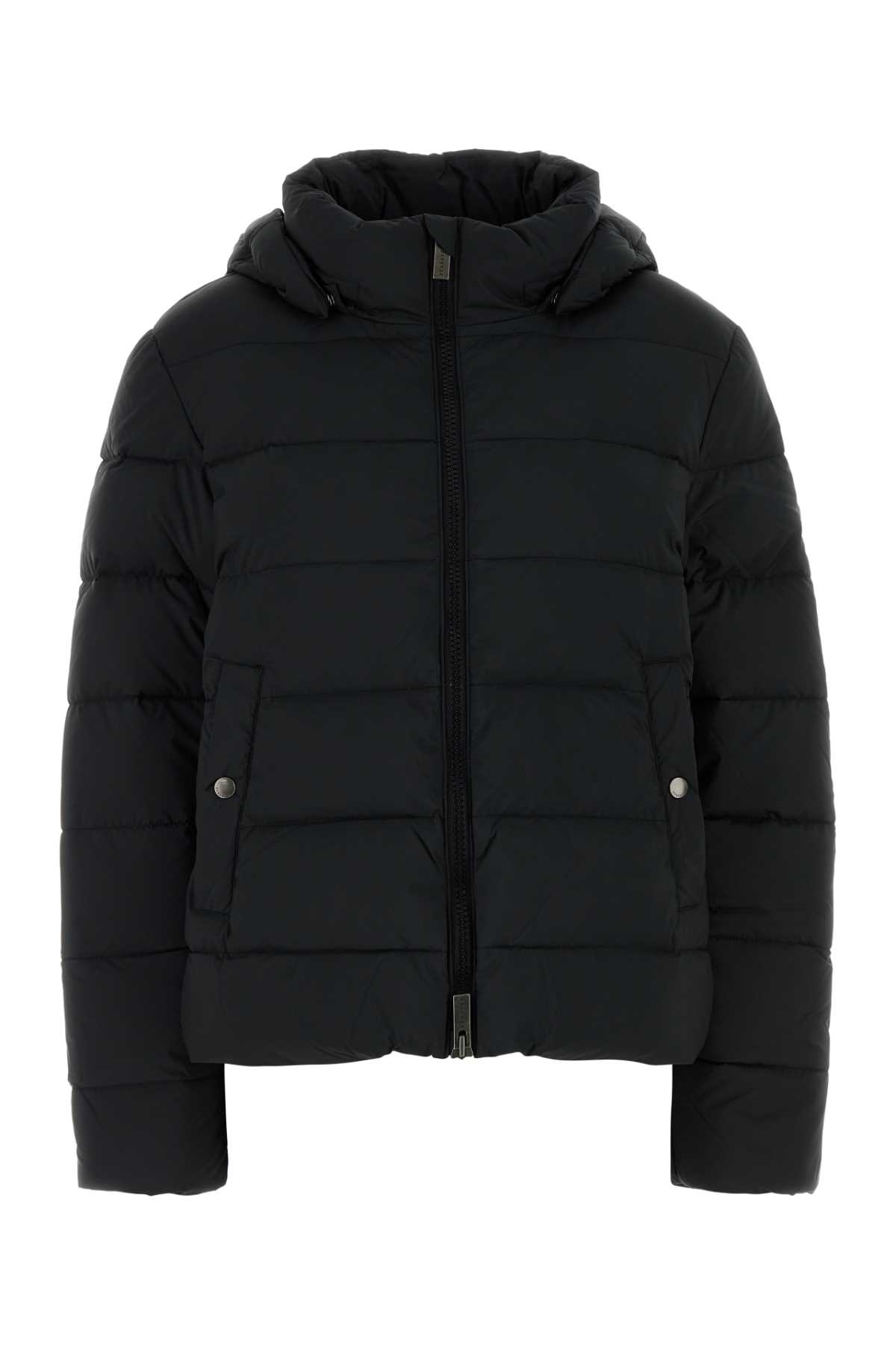 Black polyester blend Spoutnic down jacket HWY034P0009 (PYRENEX / ダウンジャケット・コート ) | PYRENEX (ピレネックス)
