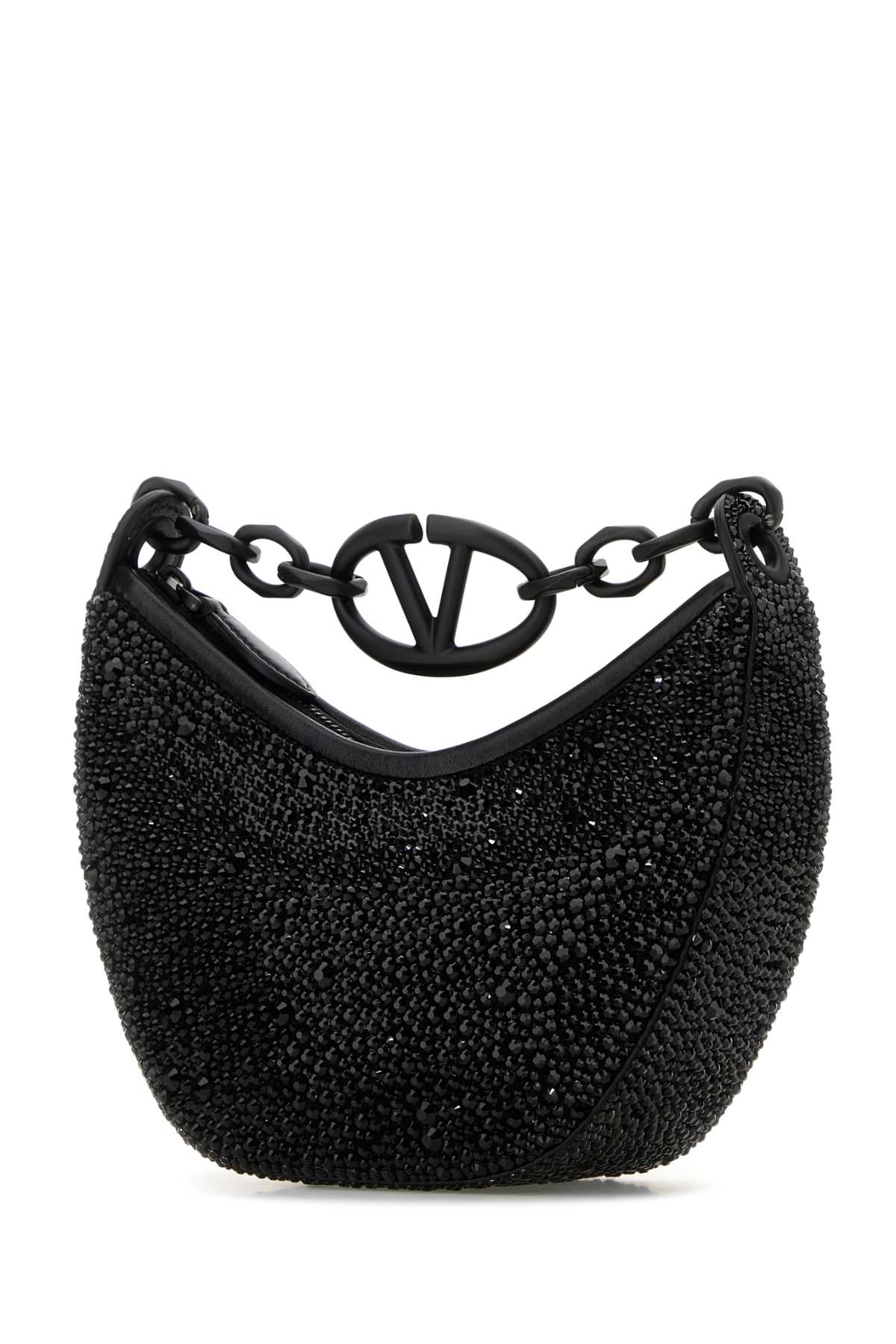 Embellished leather Hobo VLogo Moon handbag 5W0B0Q43KLCZ7Z (Valentino Garavani / ハンドバッグ・ショルダーバッグ ) | Valentino Garavani (ヴァレンティノ)(1)