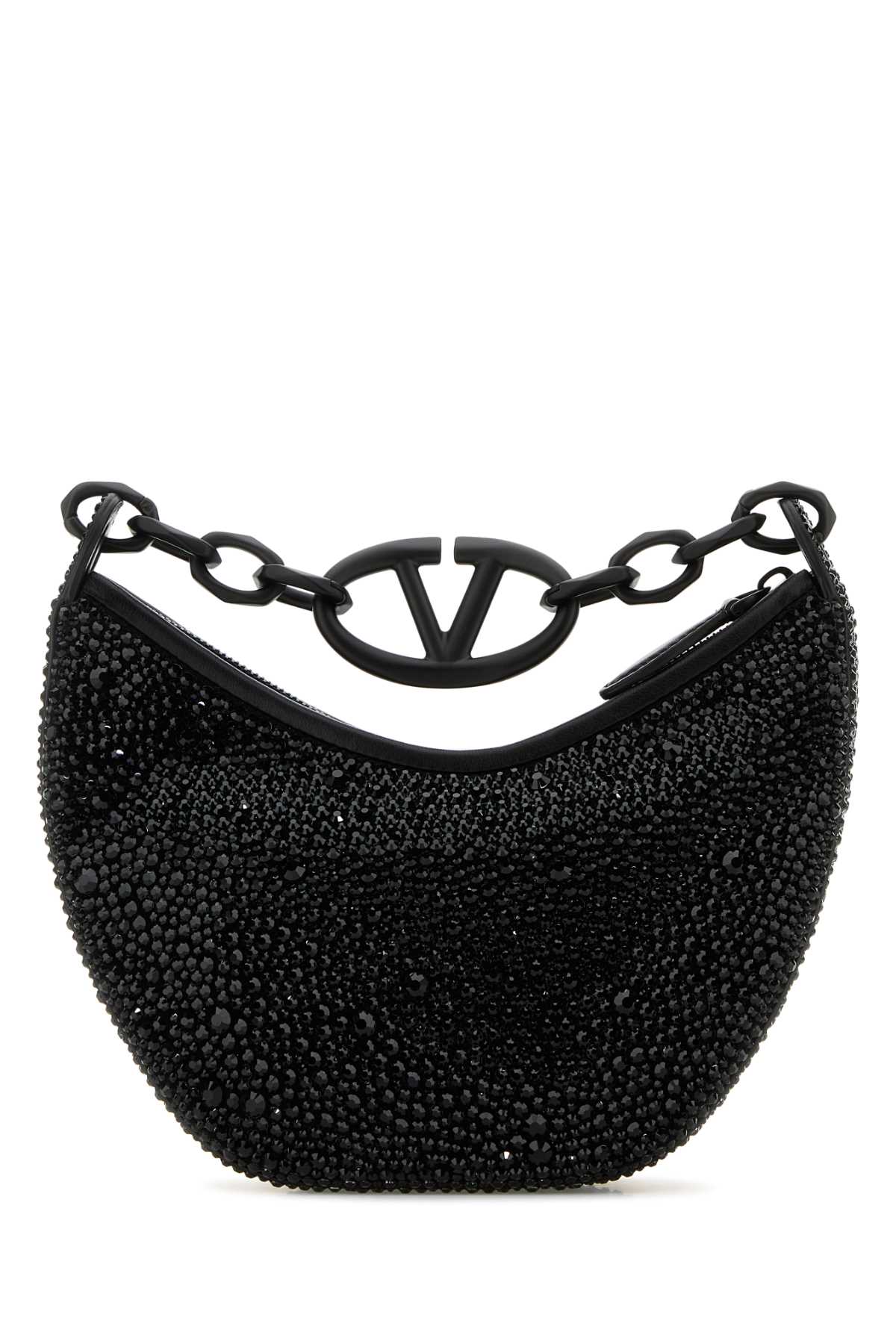Embellished leather Hobo VLogo Moon handbag 5W0B0Q43KLCZ7Z (Valentino Garavani / ハンドバッグ・ショルダーバッグ ) | Valentino Garavani (ヴァレンティノ)(2)
